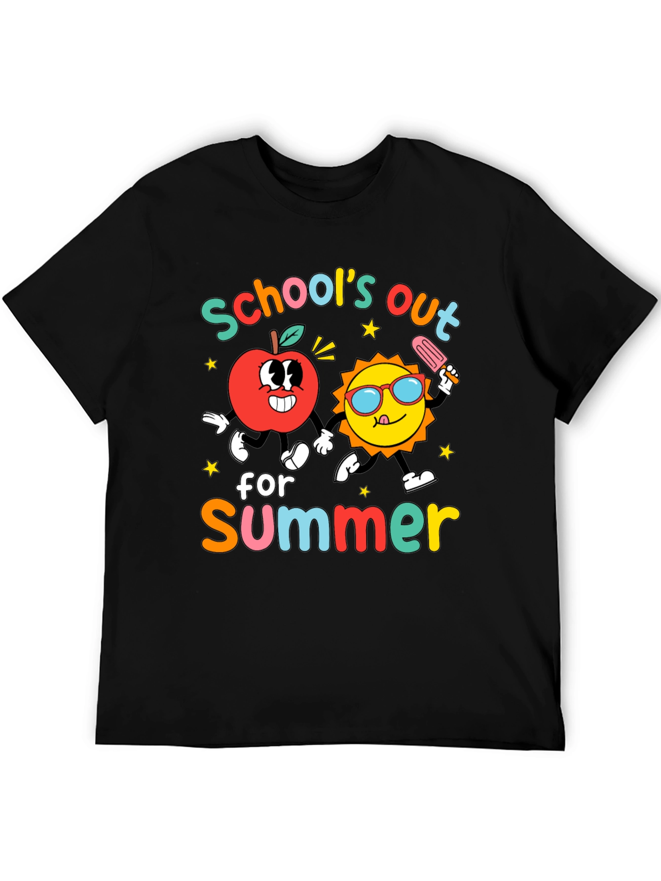 Camiseta Negra: Schools Out for Summer