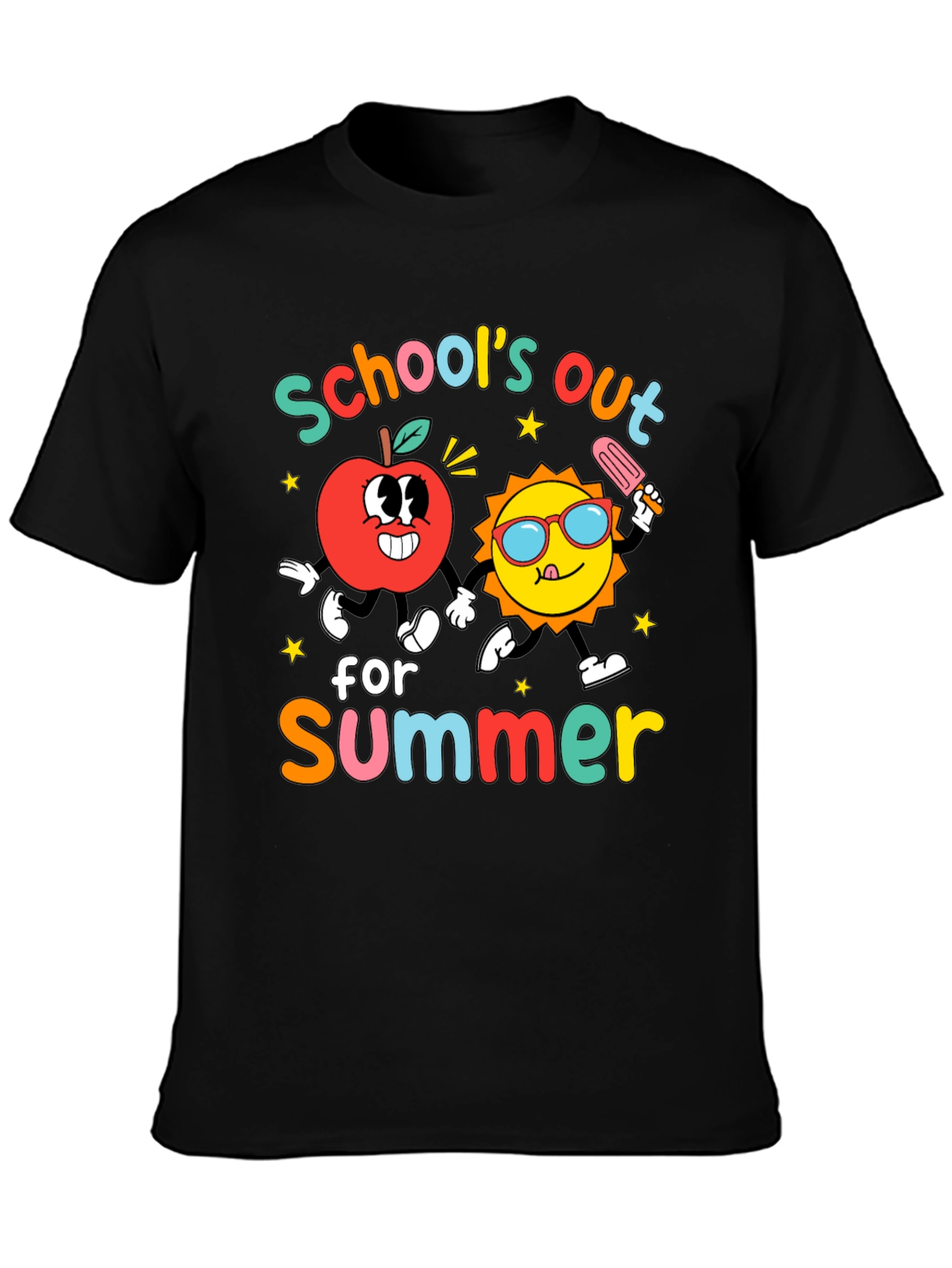 Camiseta Negra: Schools Out for Summer