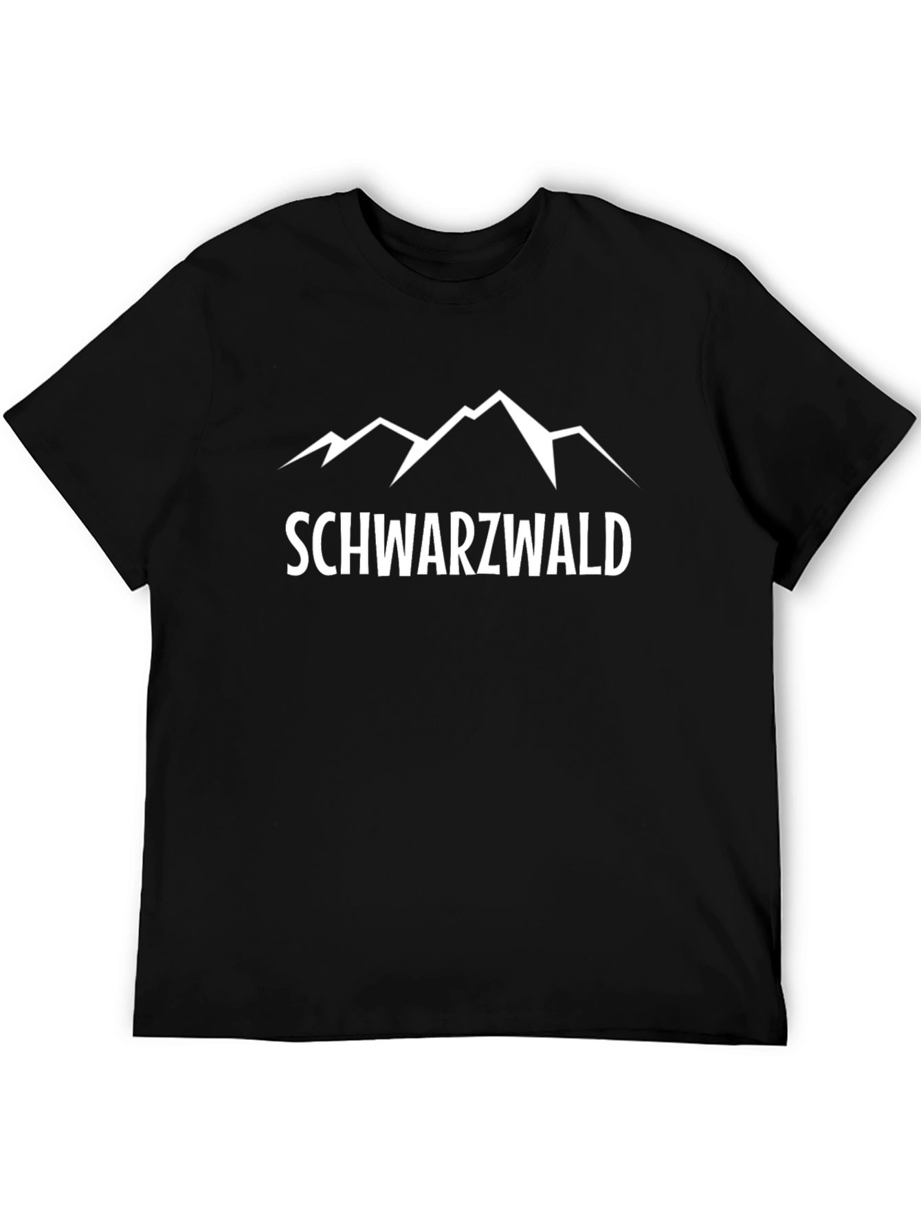 Camiseta Negra Schwarzwald Montañas