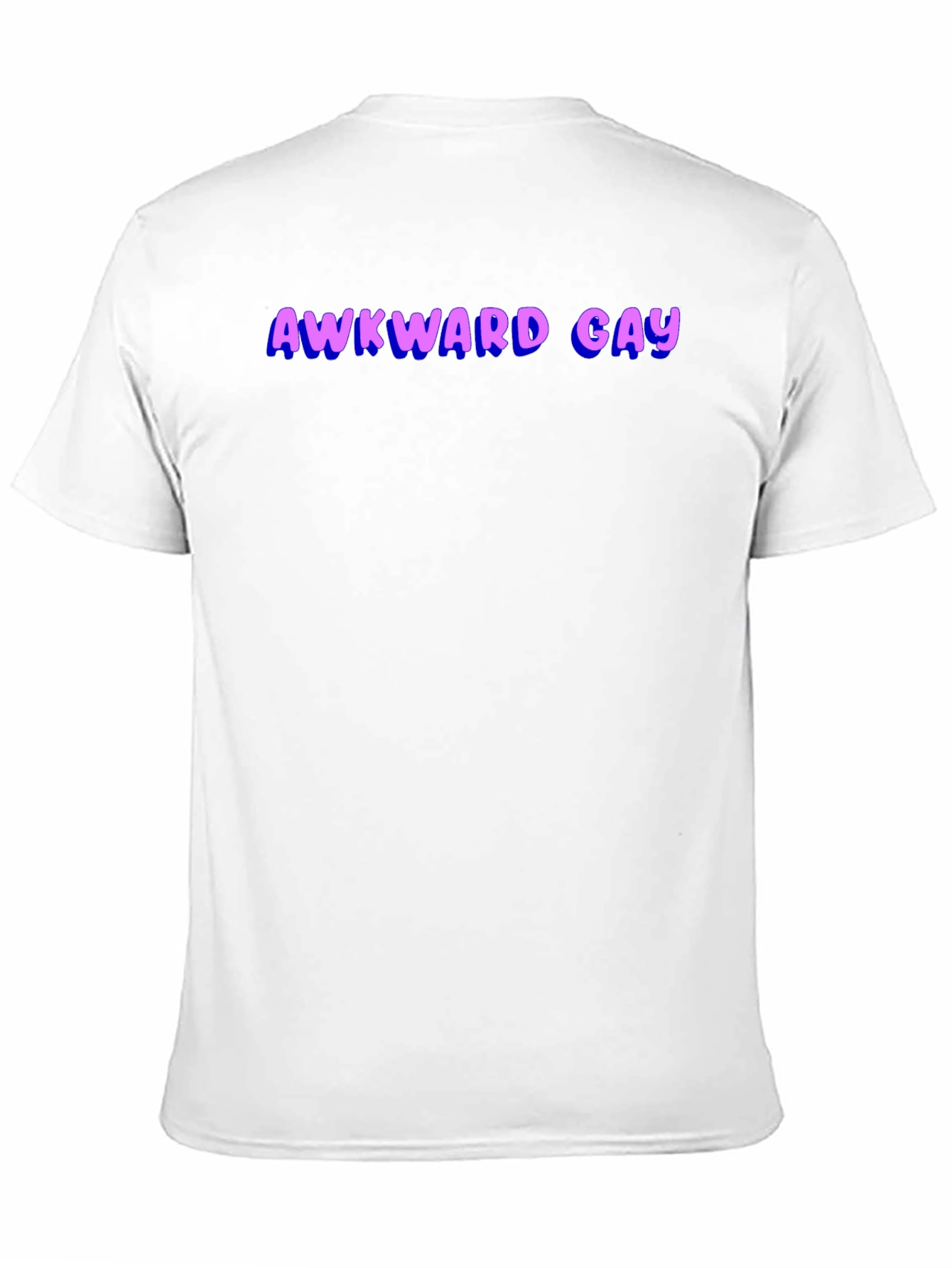 Camiseta Negra Awkward Gay