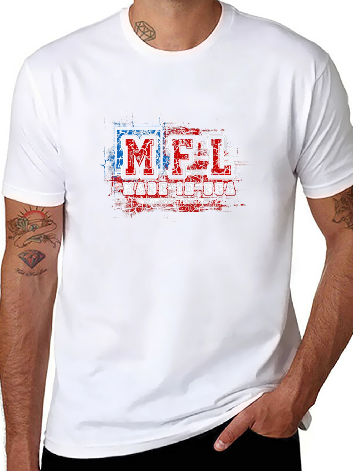 Camiseta Negra MFL Made in USA