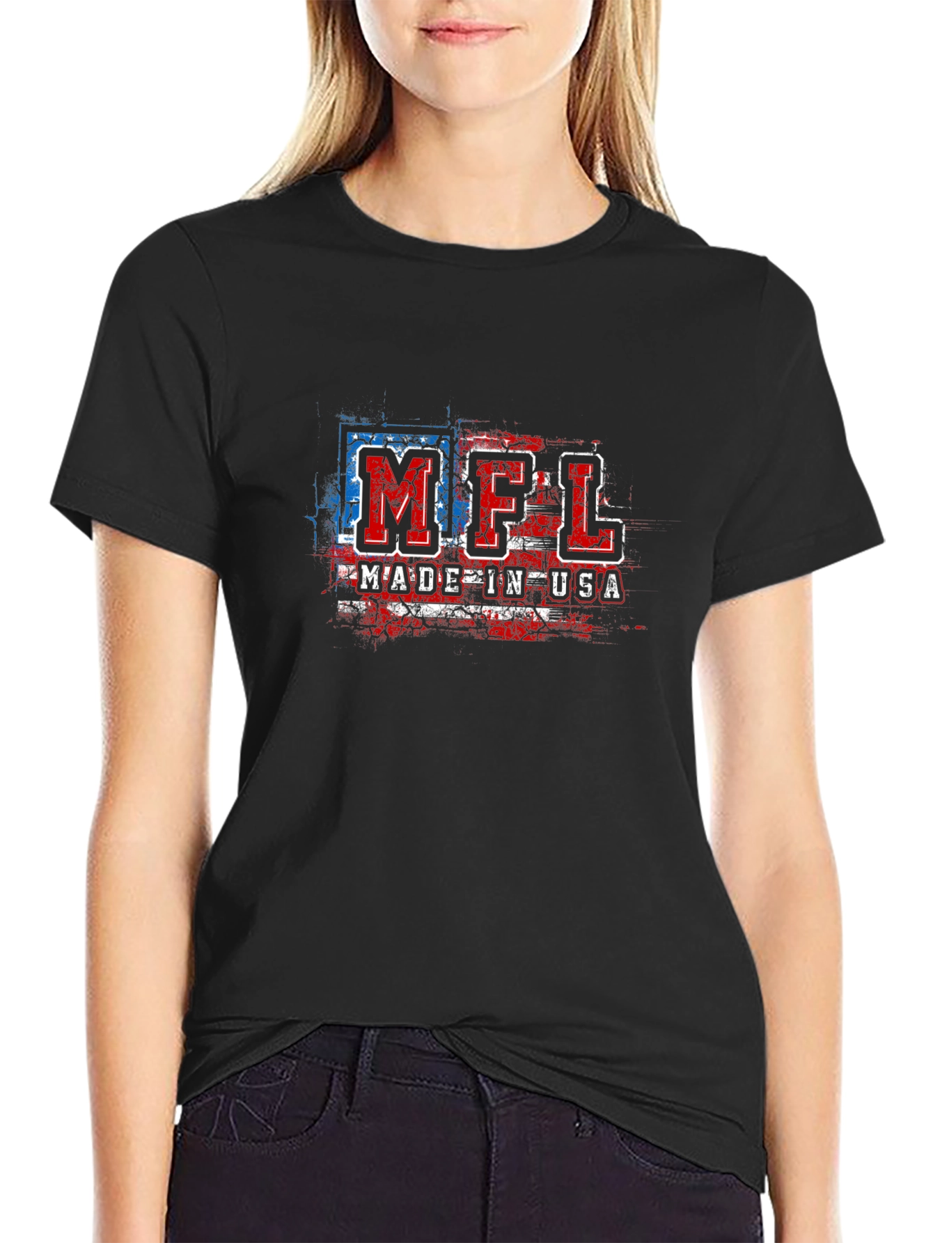 Camiseta Negra MFL Made in USA