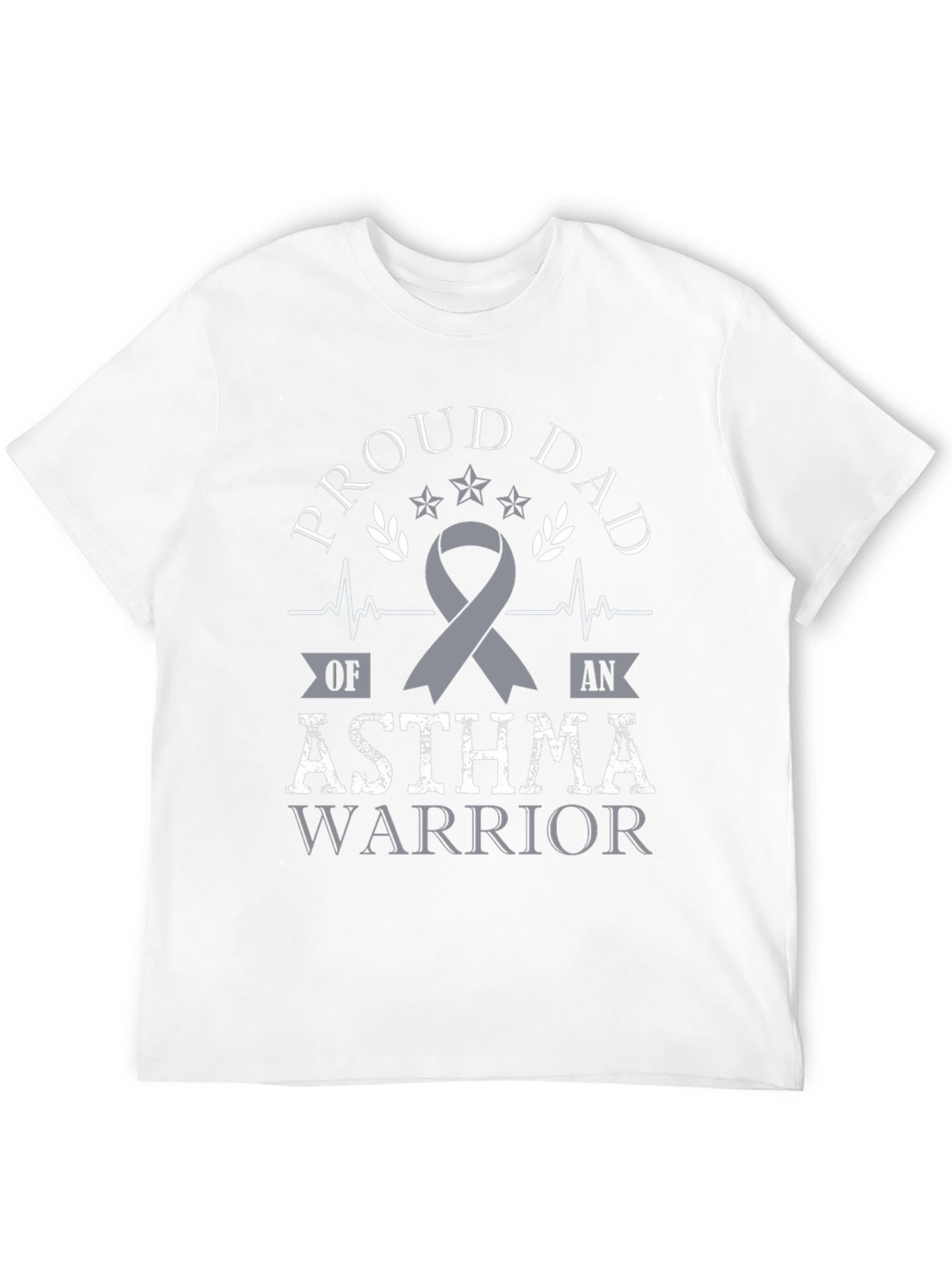 Camiseta Proud Dad Asthma Warrior
