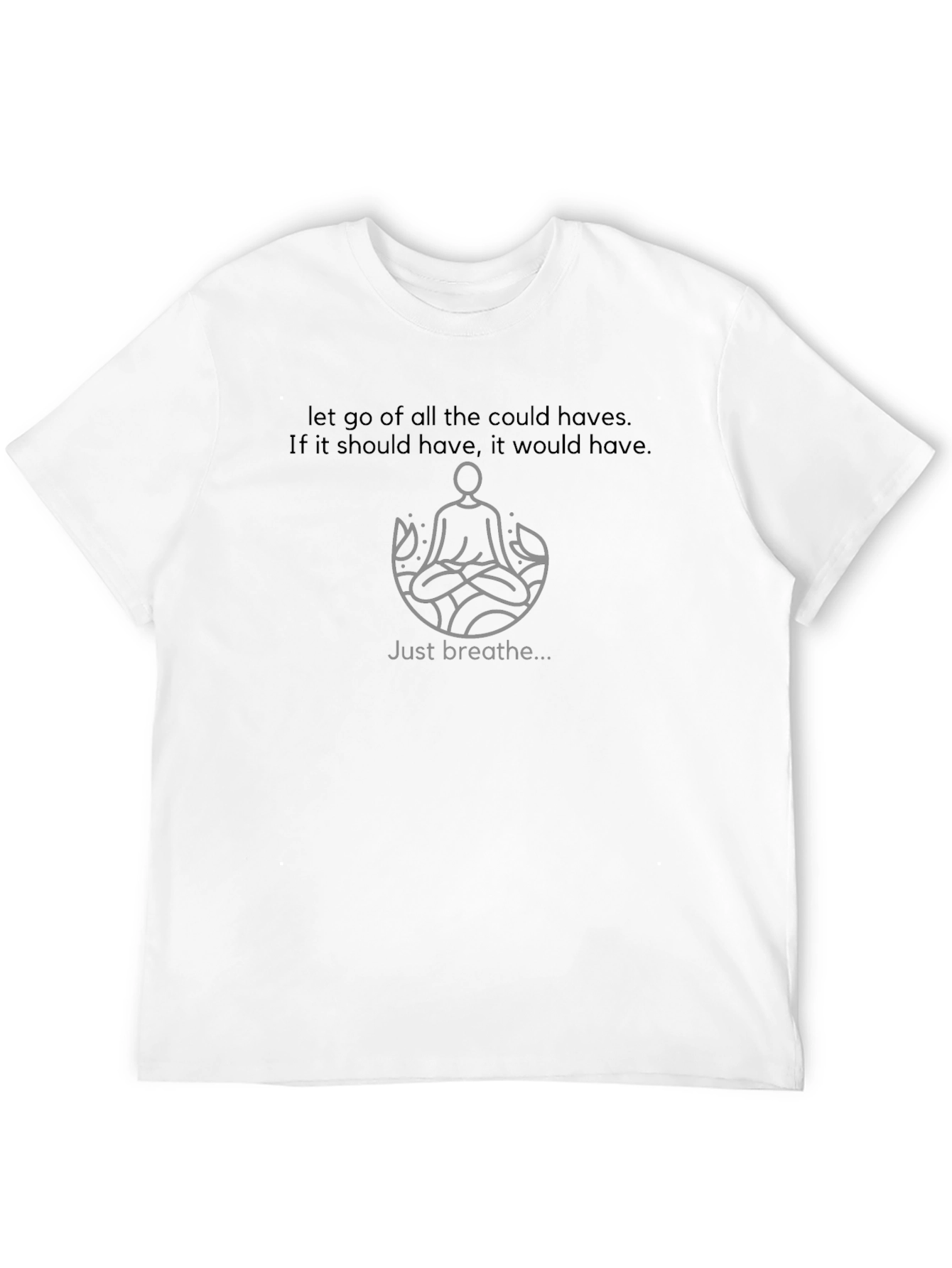 Camiseta Negra Hombre - Meditación y Mindfulness