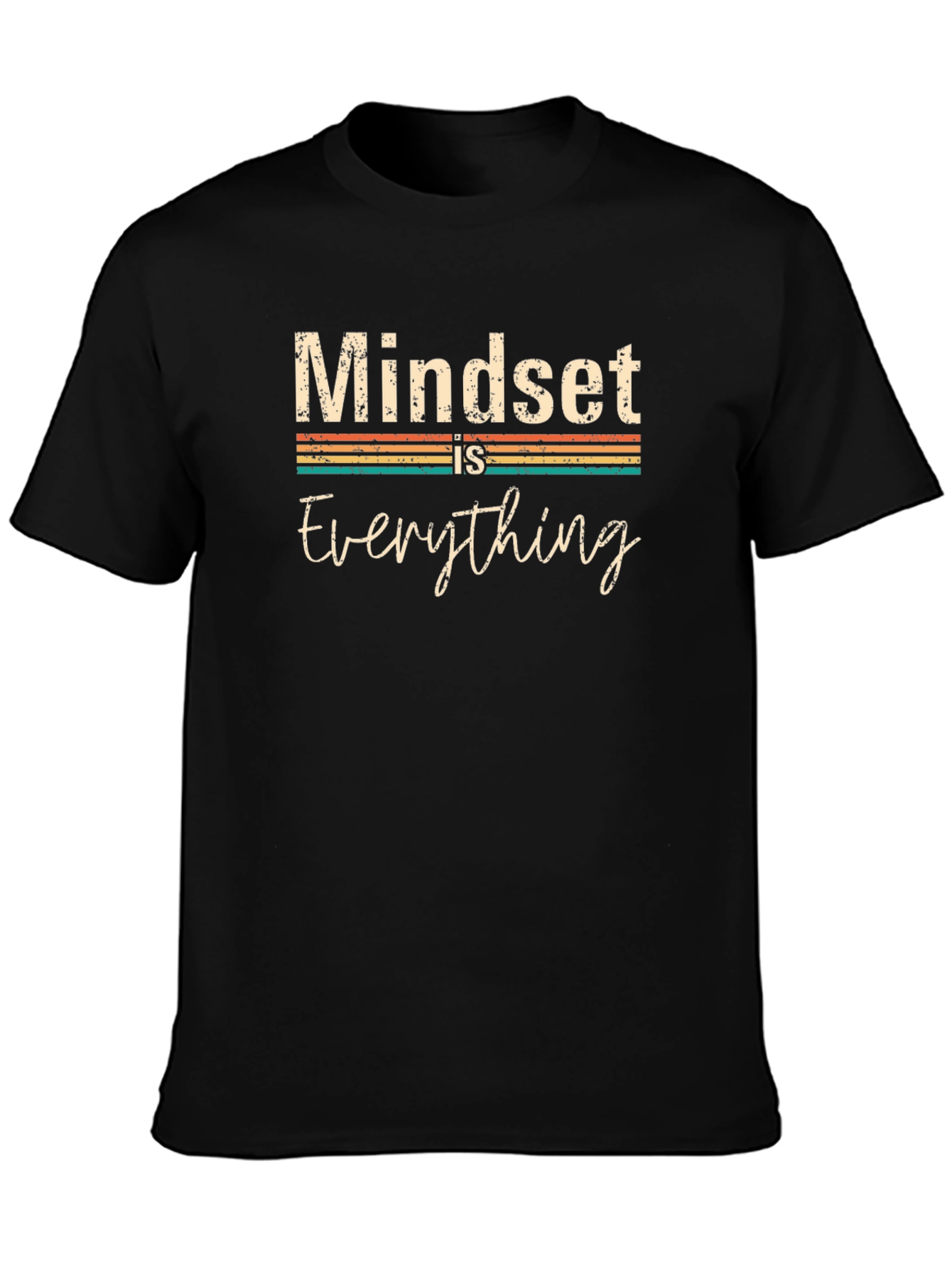 Camiseta Negra Mindset is Everything