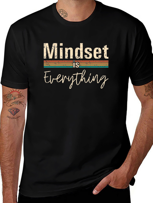Camiseta Negra Mindset is Everything