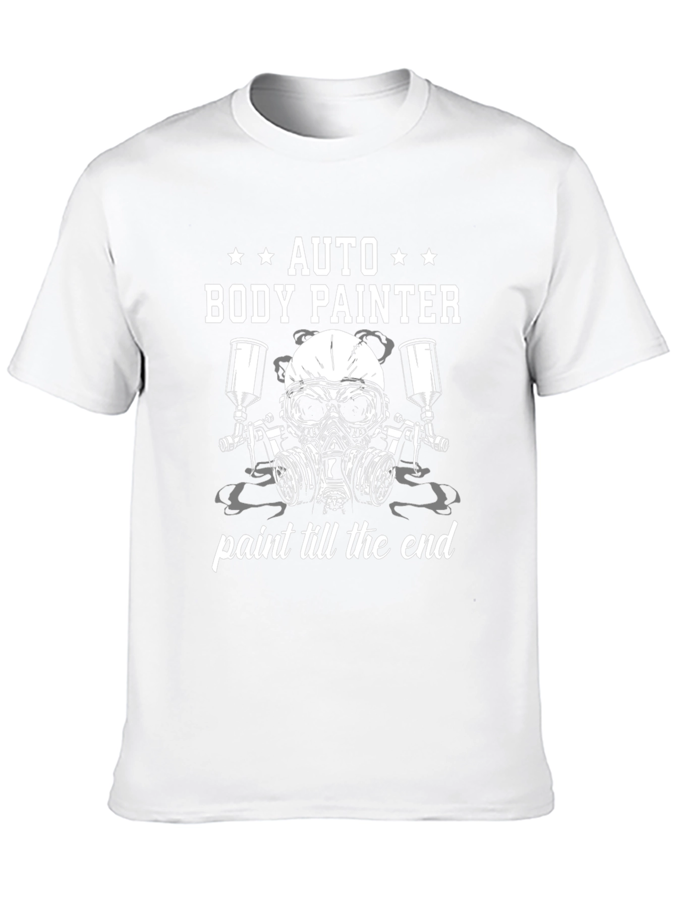 Camiseta Negra Auto Body Painter