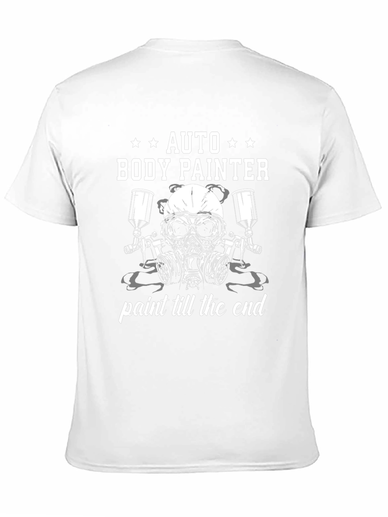Camiseta Negra Auto Body Painter