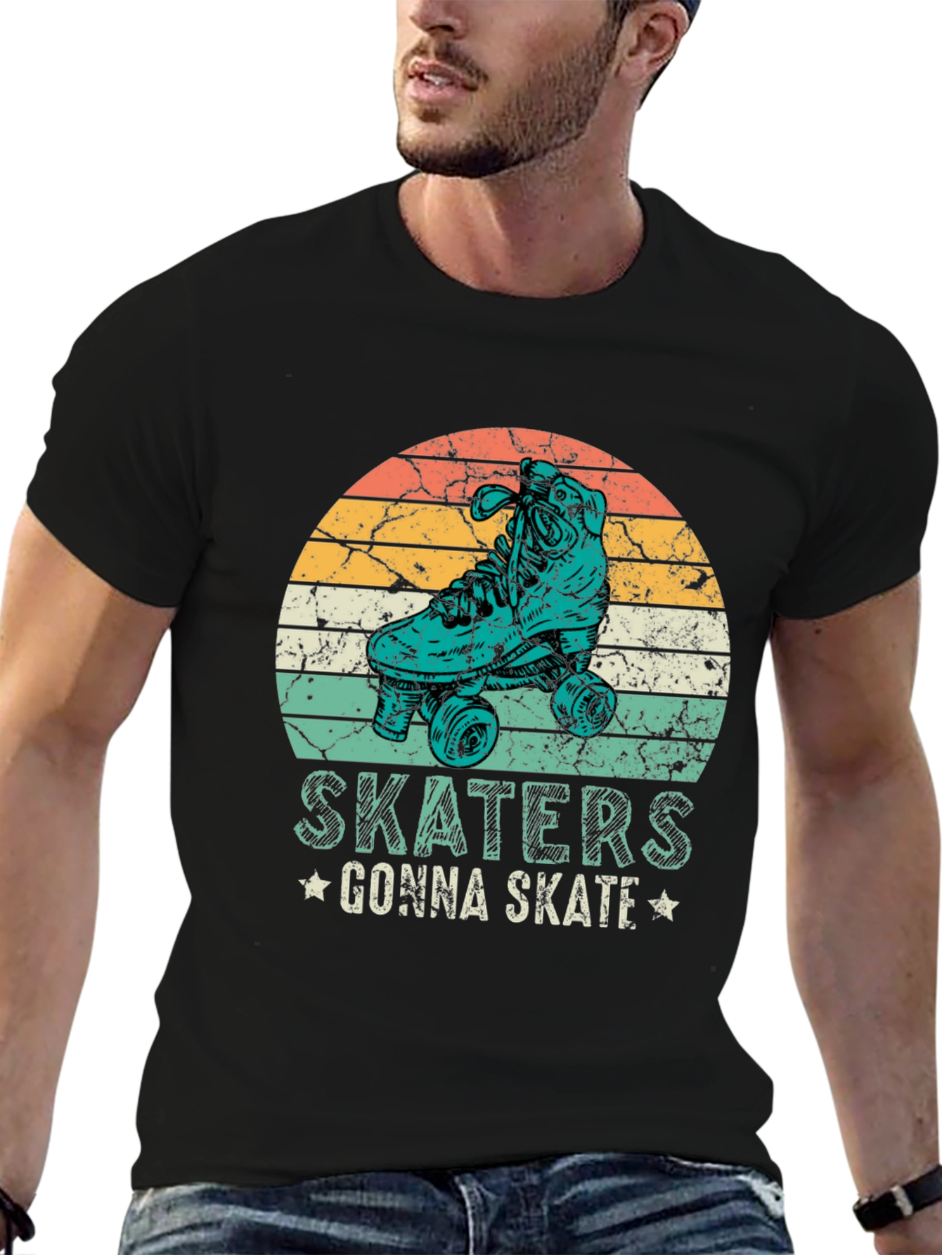 Camiseta Skaters Gonna Skate Retro