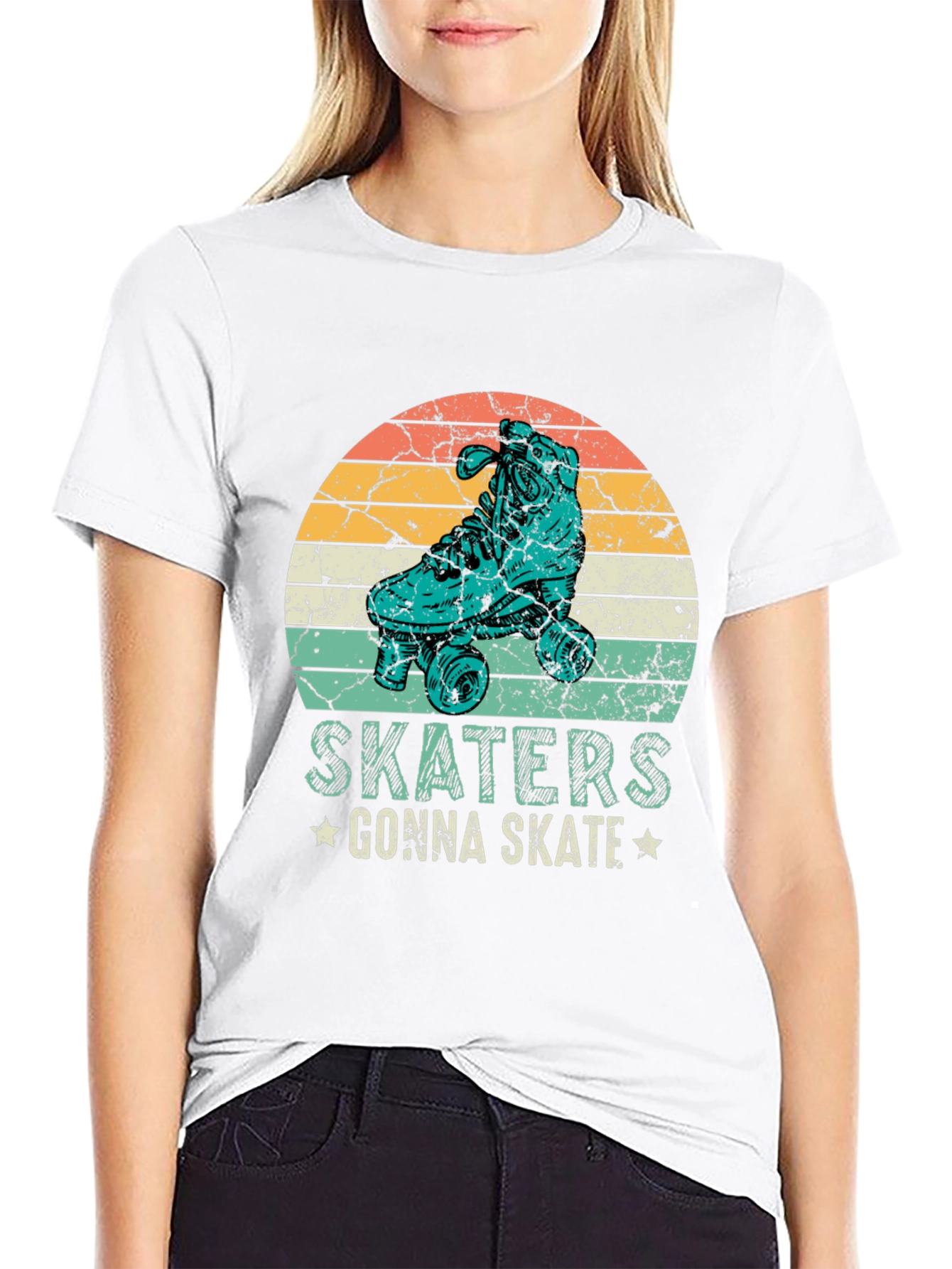 Camiseta Skaters Gonna Skate Retro