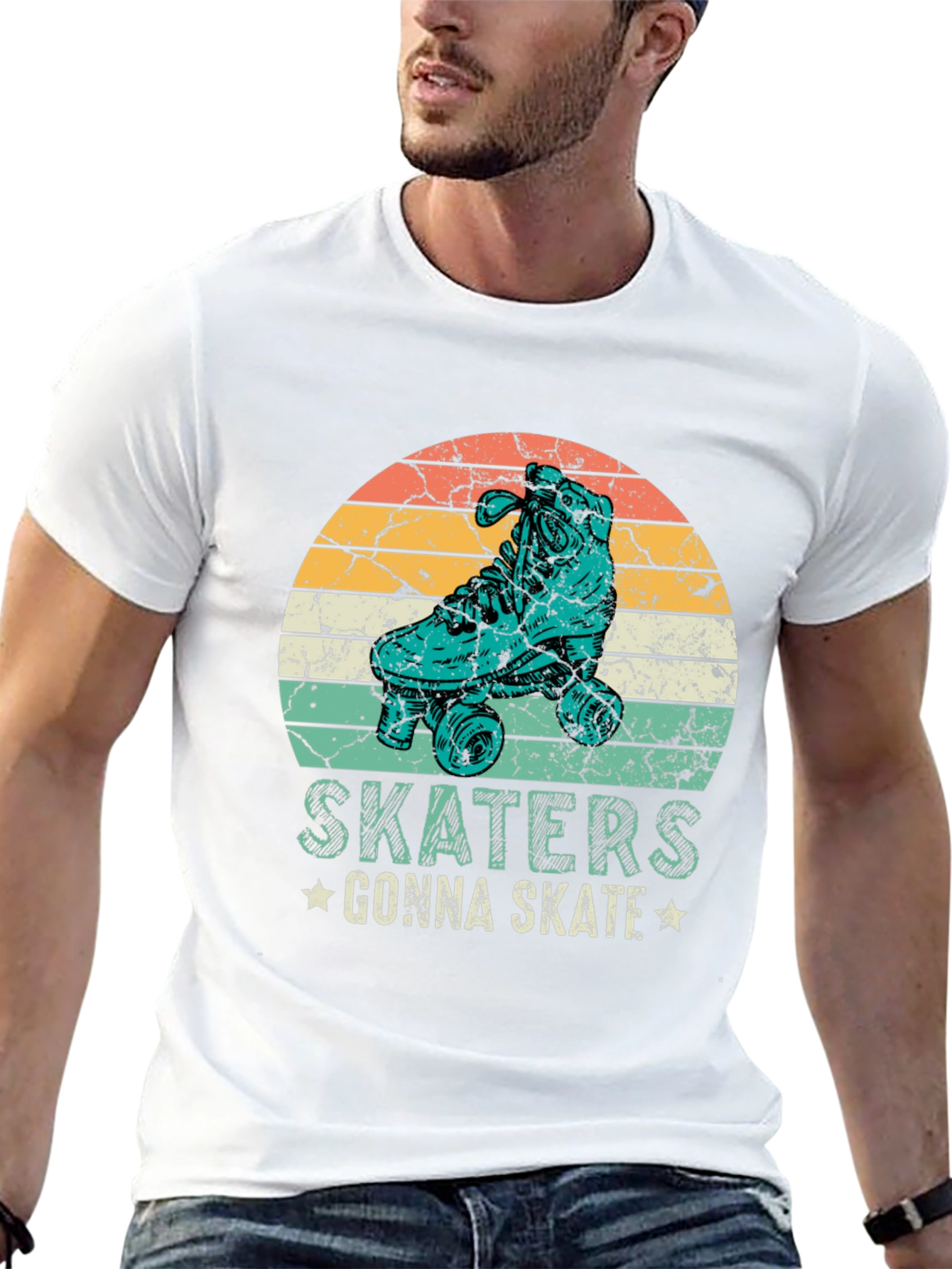Camiseta Skaters Gonna Skate Retro