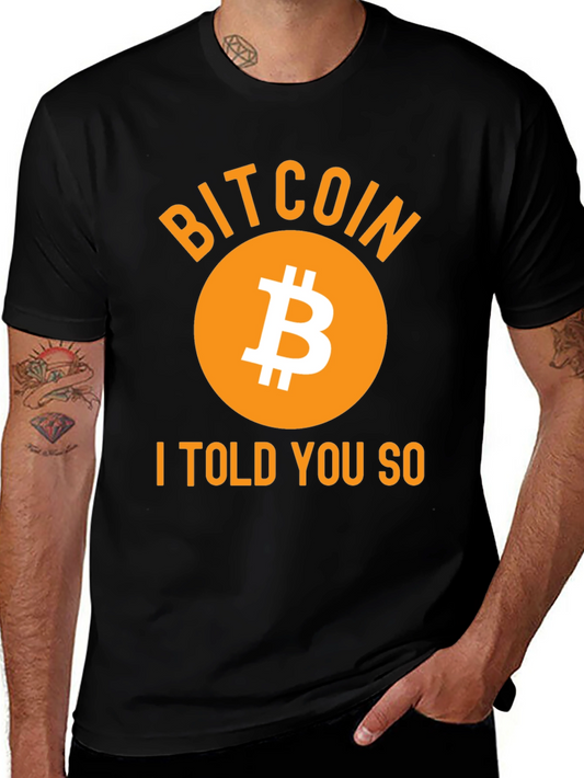 Camiseta Bitcoin - Te lo dije