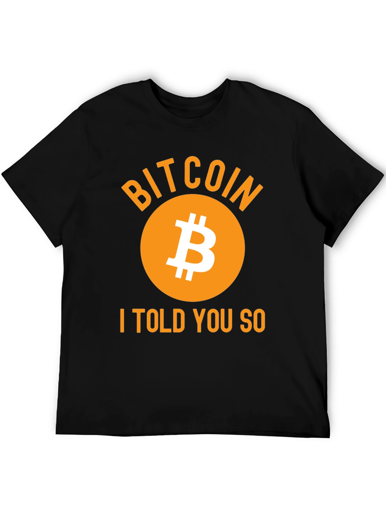 Camiseta Bitcoin - Te lo dije