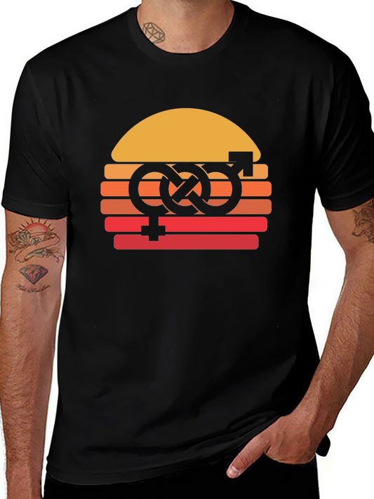 Camiseta Unisex Retro Amor Igualitario