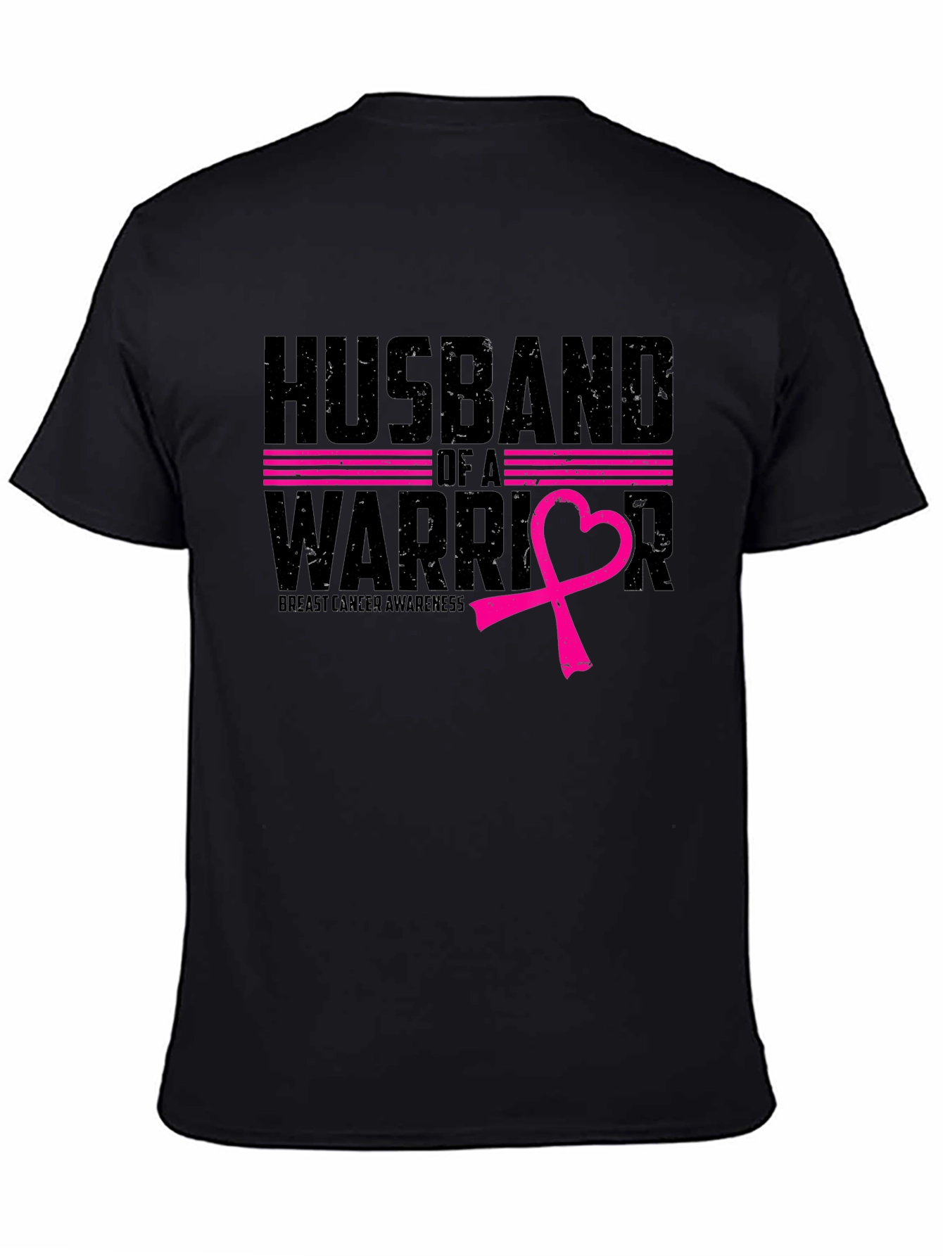 Camiseta Hombre: Esposo de una Guerrera - Conciencia Cáncer