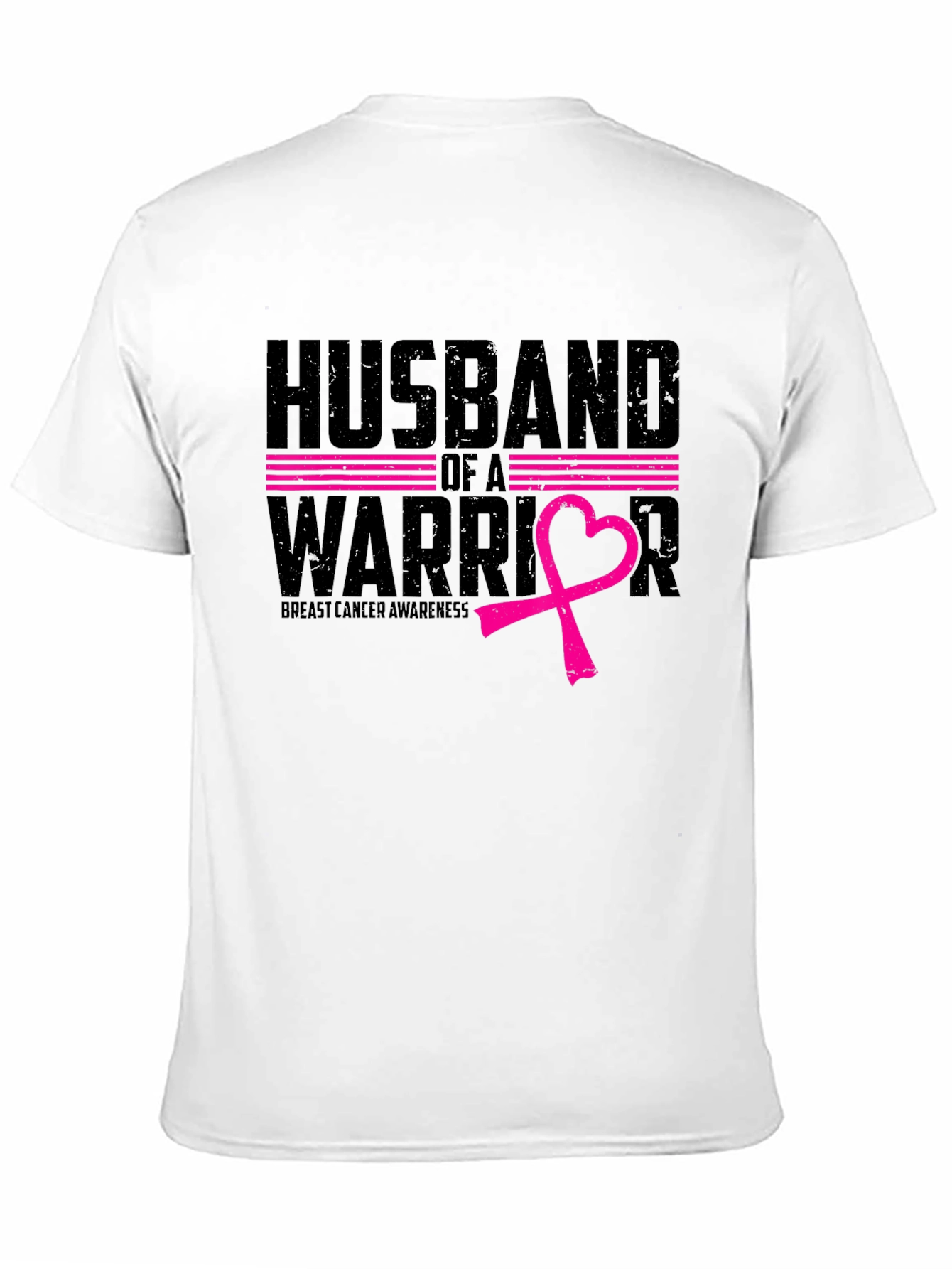 Camiseta Hombre: Esposo de una Guerrera - Conciencia Cáncer