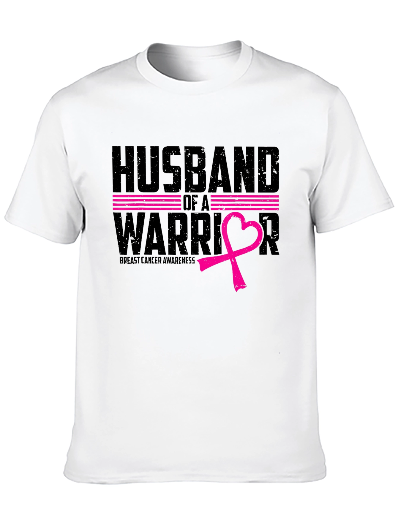 Camiseta Hombre: Esposo de una Guerrera - Conciencia Cáncer