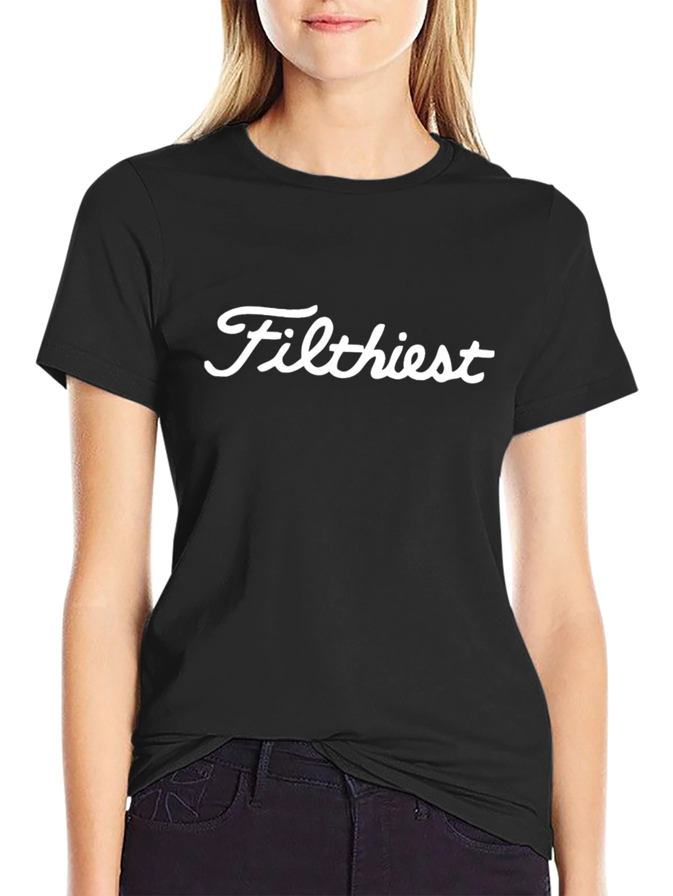 Camiseta Negra Filthiest para Hombre