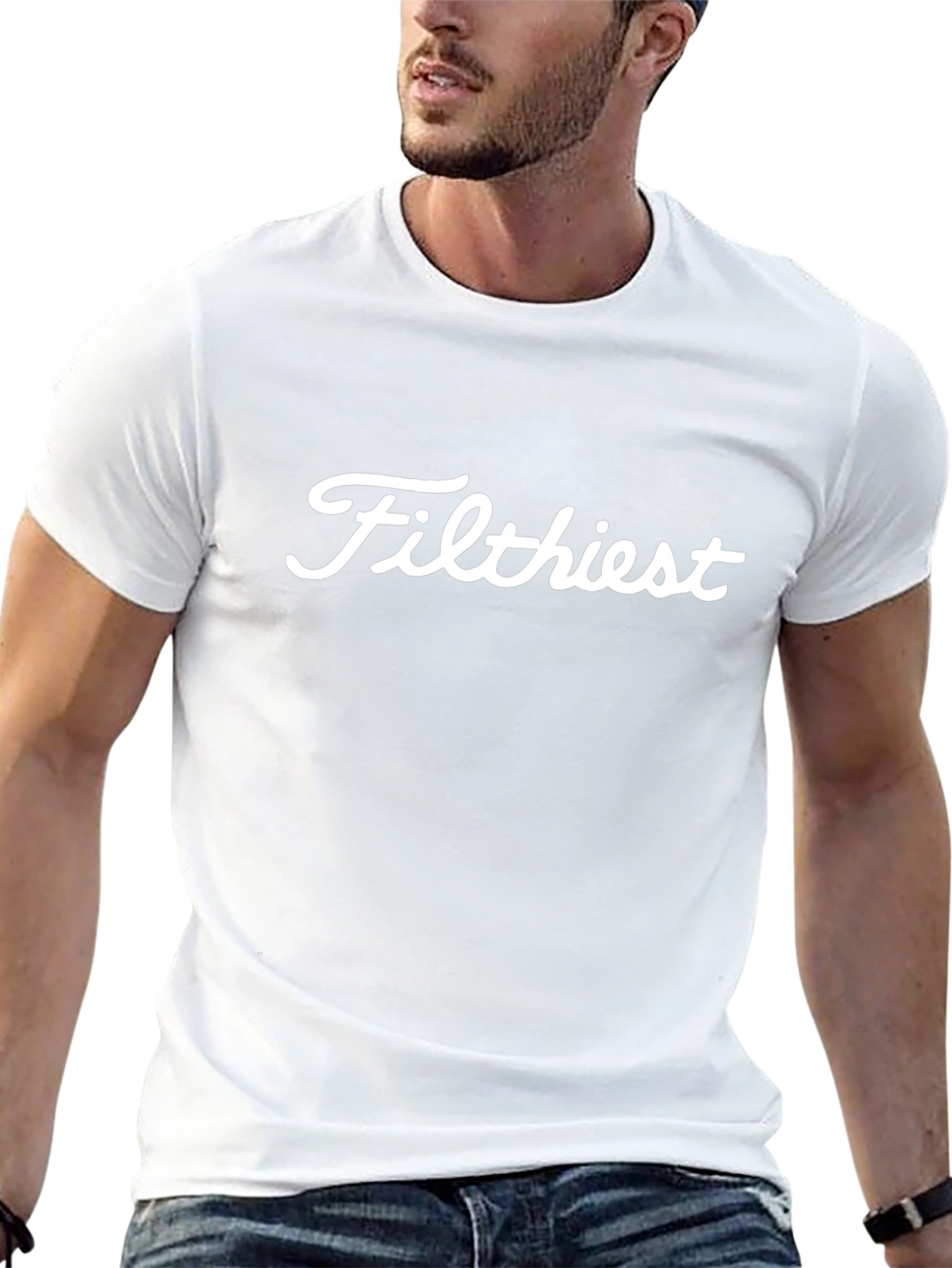 Camiseta Negra Filthiest para Hombre