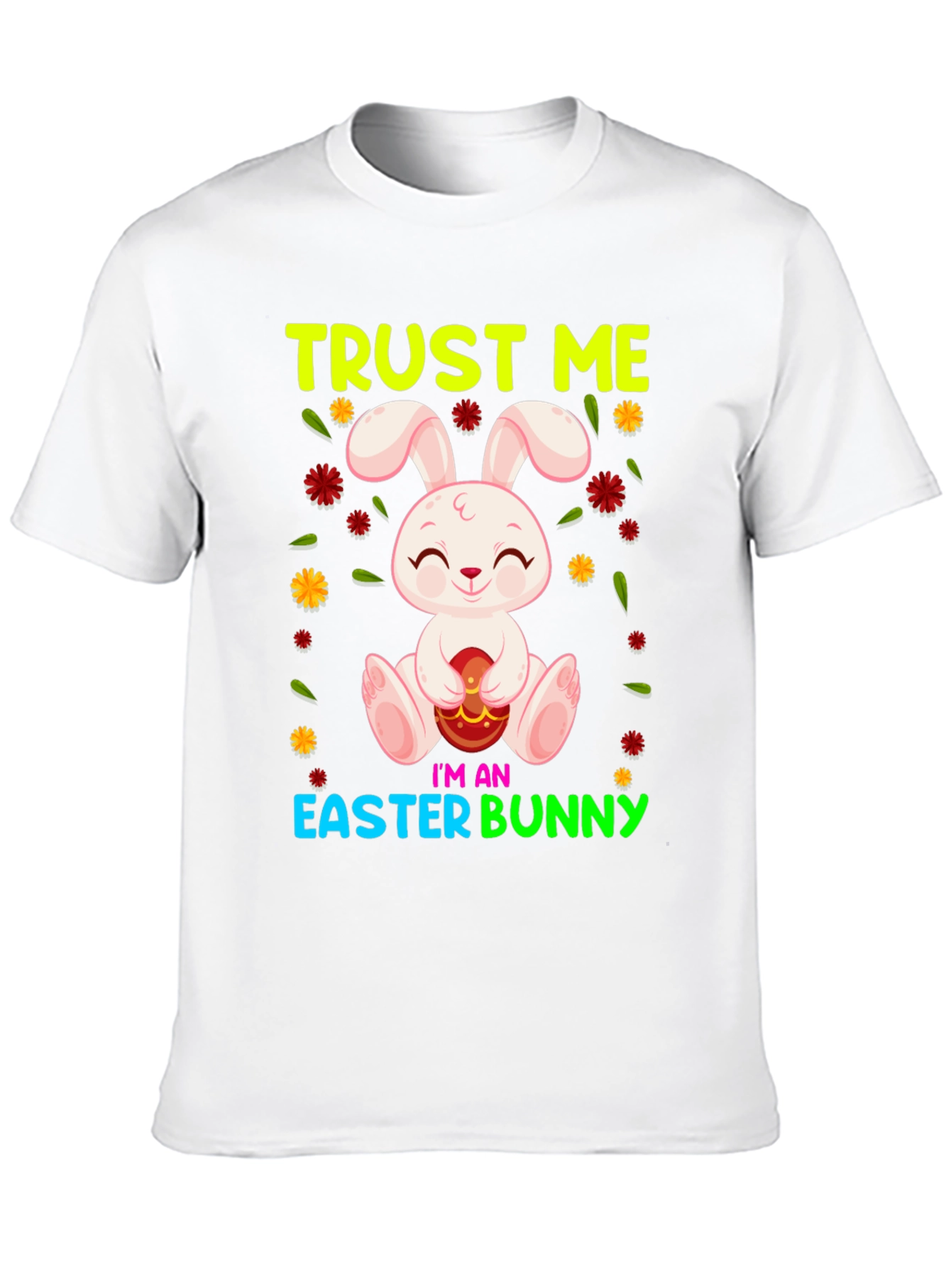 Camiseta con Diseño de Conejito de Pascua