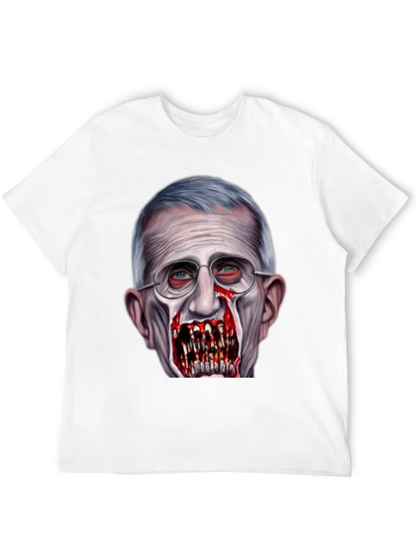 Camiseta Estampada Fauci Zombi