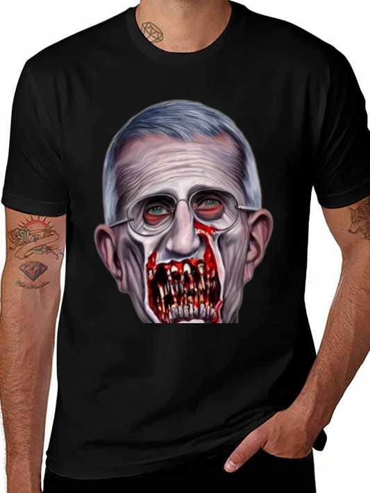 Camiseta Estampada Fauci Zombi