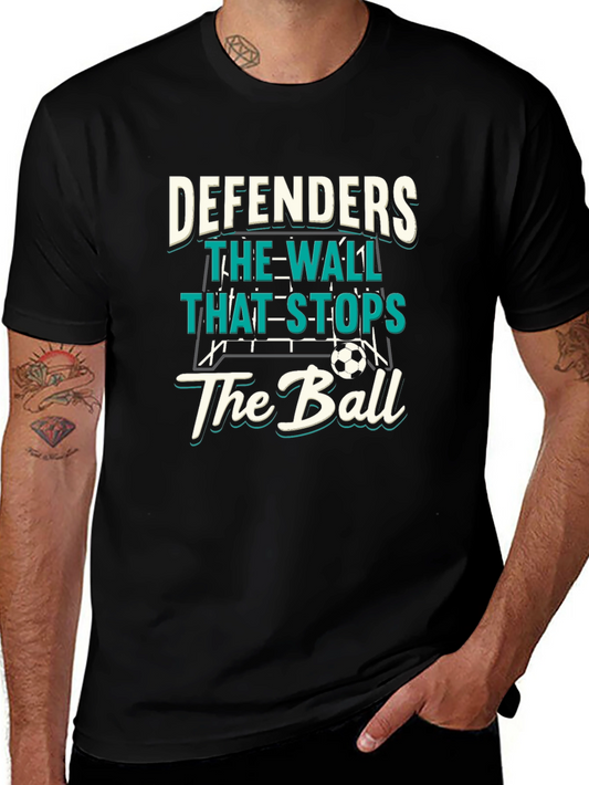 Camiseta Fútbol Defensores: El Muro Que Para El Balón
