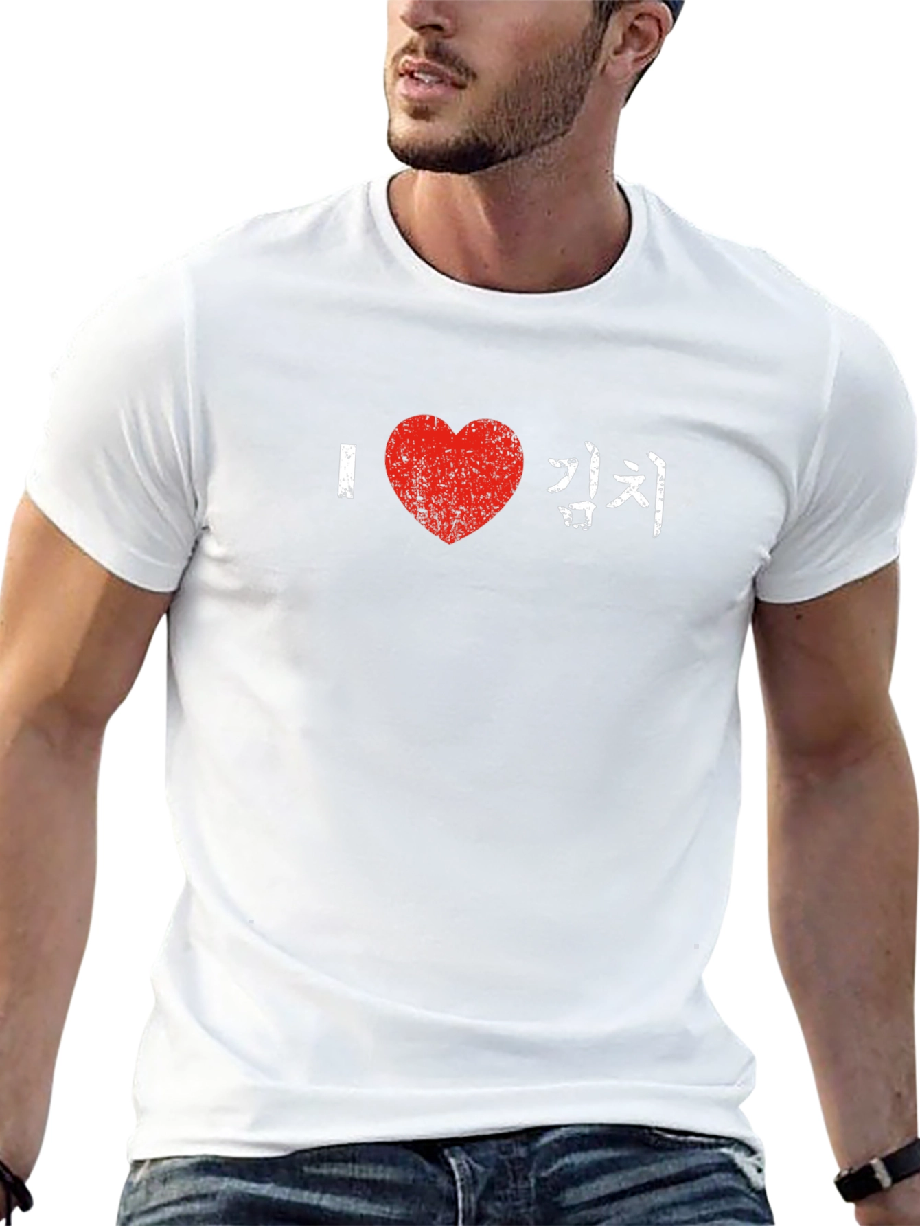 Camiseta Negra I ❤️ Kimchi