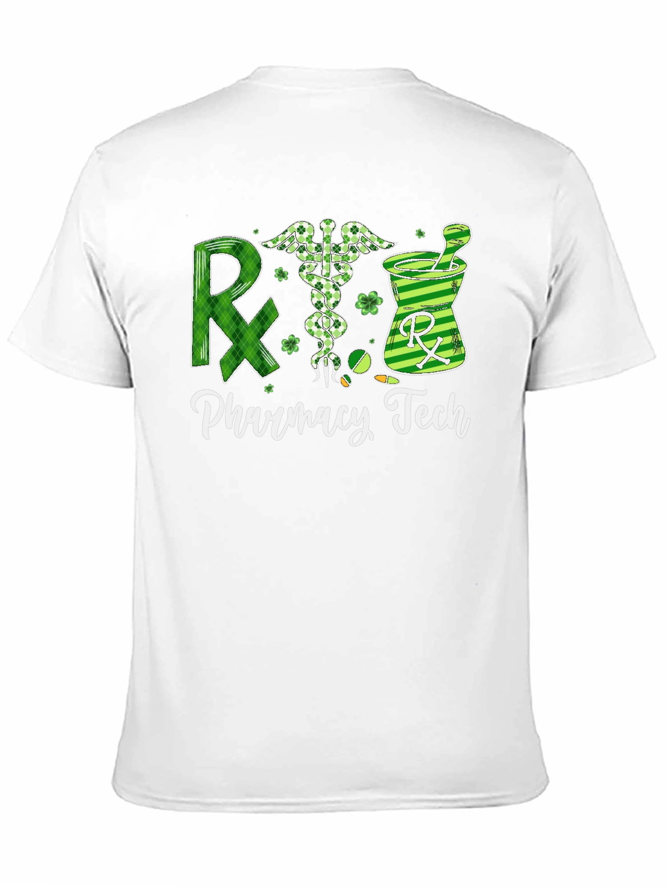 Camiseta Técnica de Farmacia Diseño Trébol