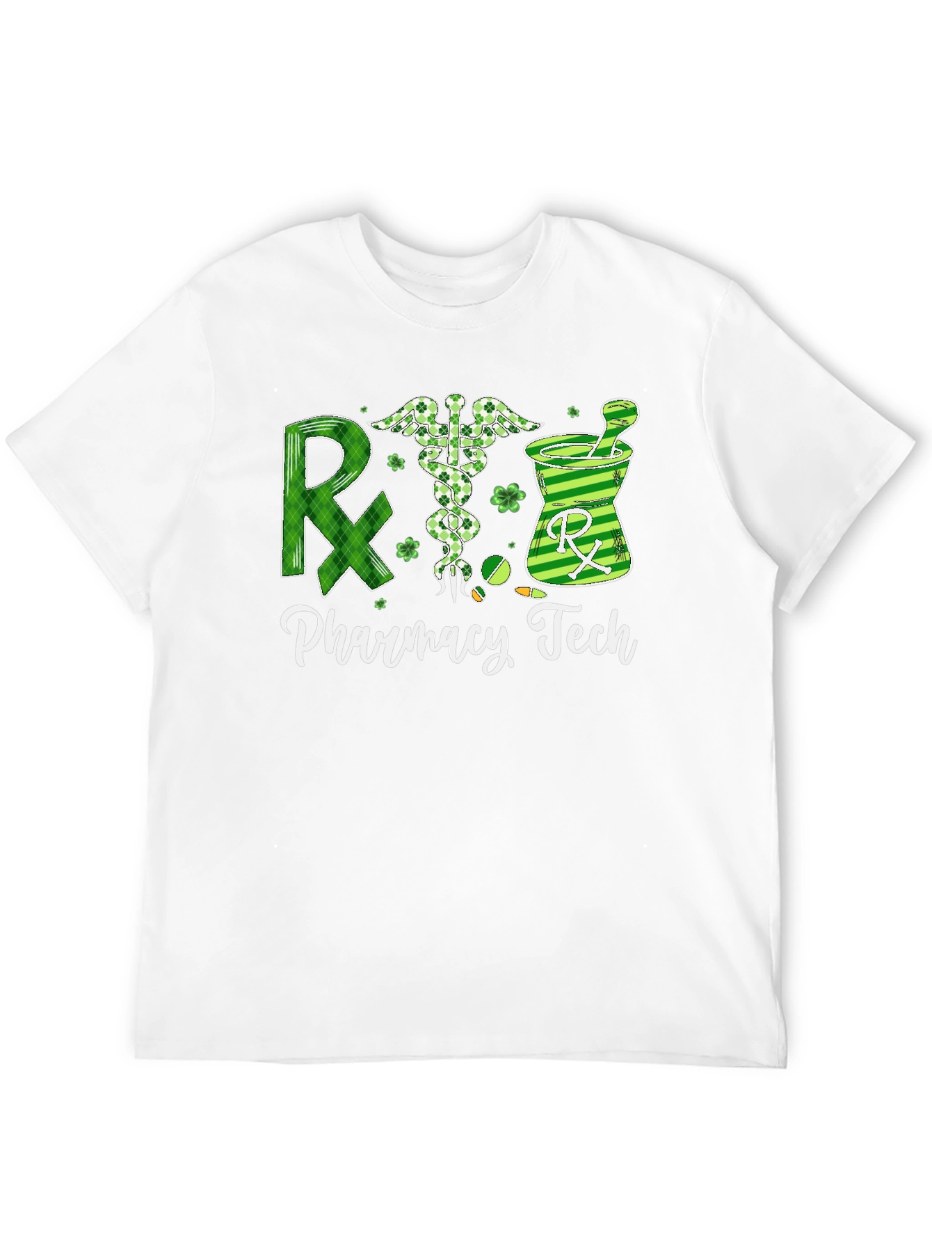 Camiseta Técnica de Farmacia Diseño Trébol