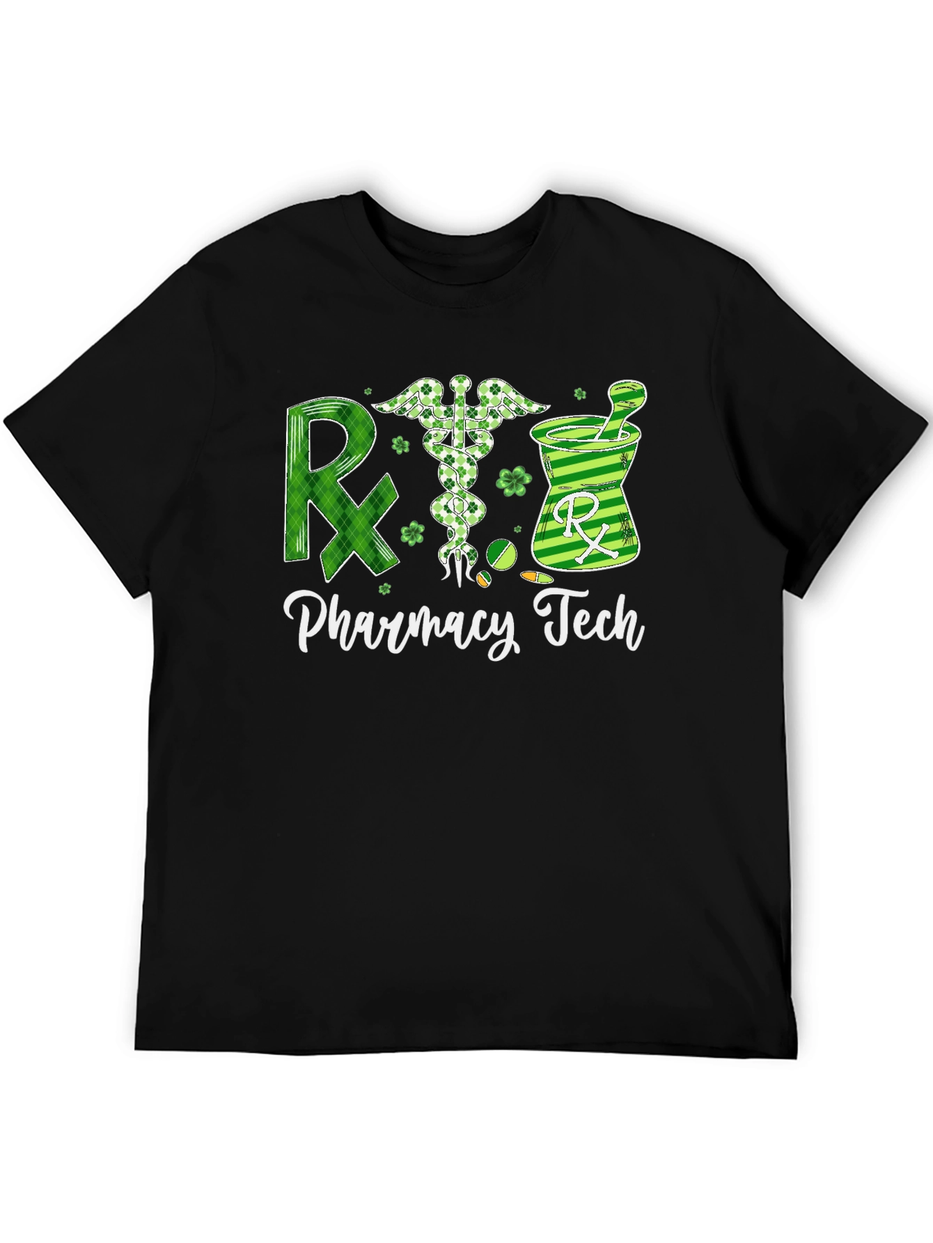 Camiseta Técnica de Farmacia Diseño Trébol