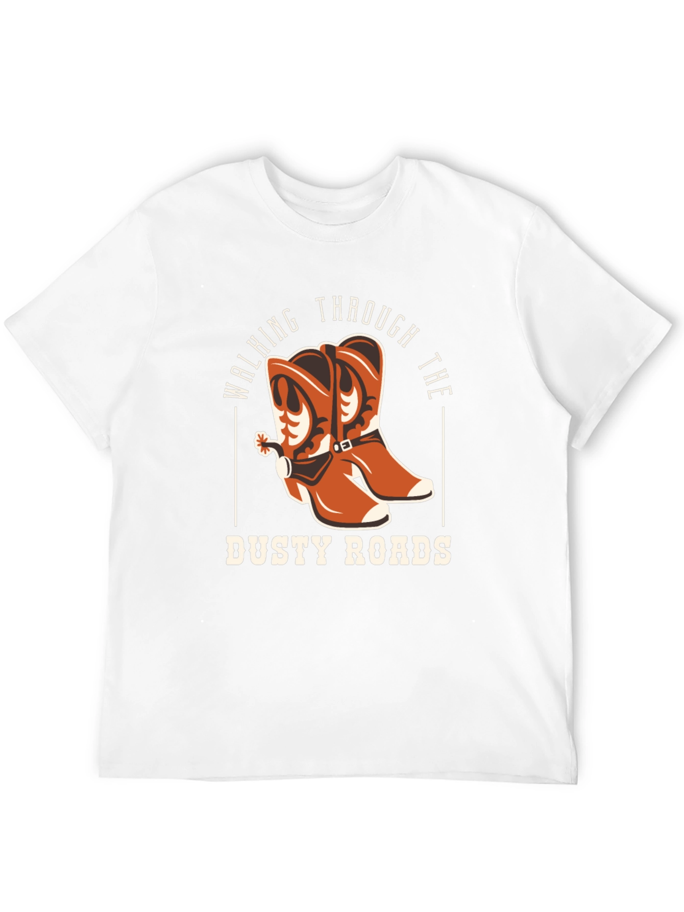 Camiseta Negra Dusty Roads