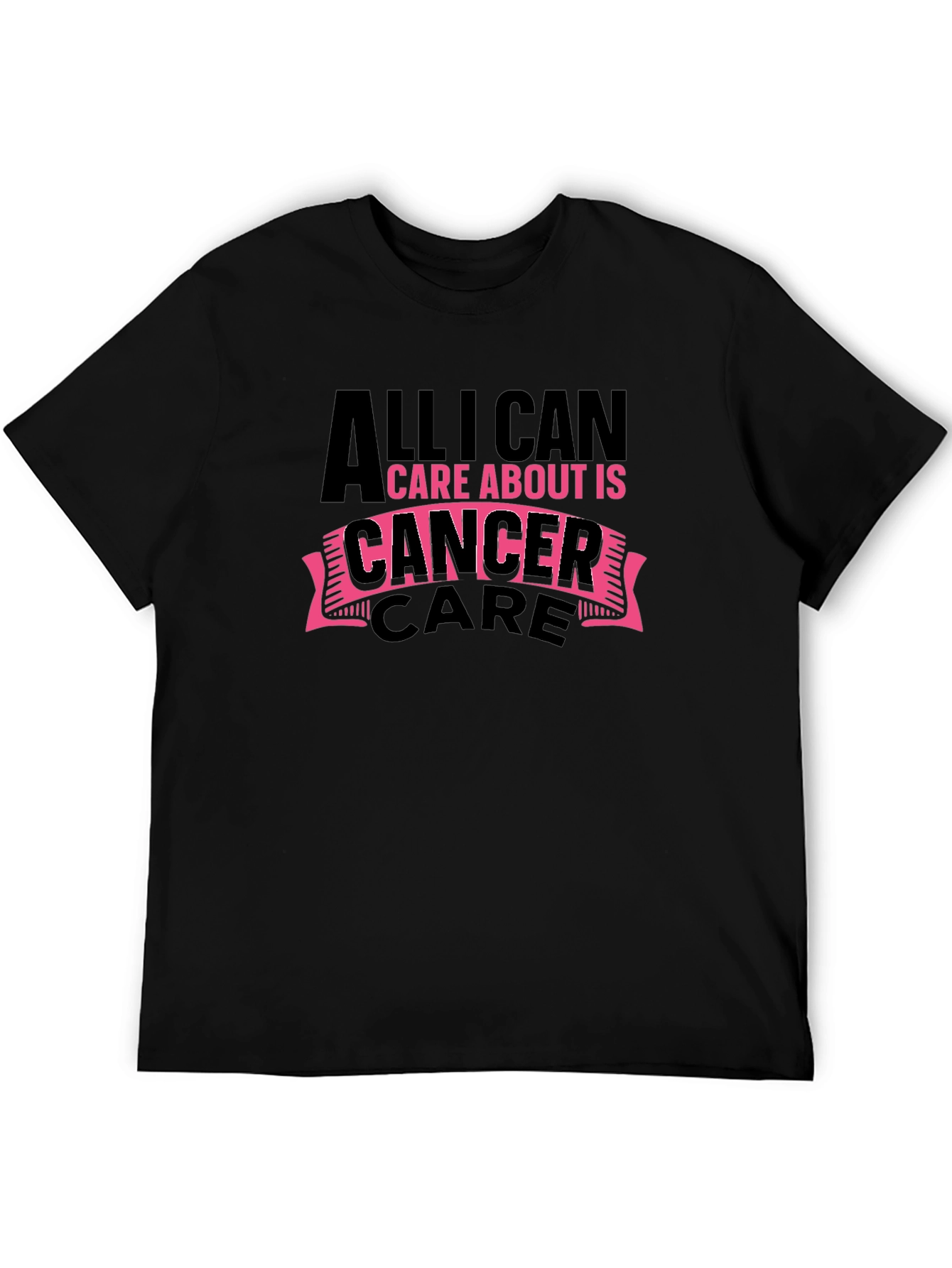 Camiseta Negra Apoyo Cáncer