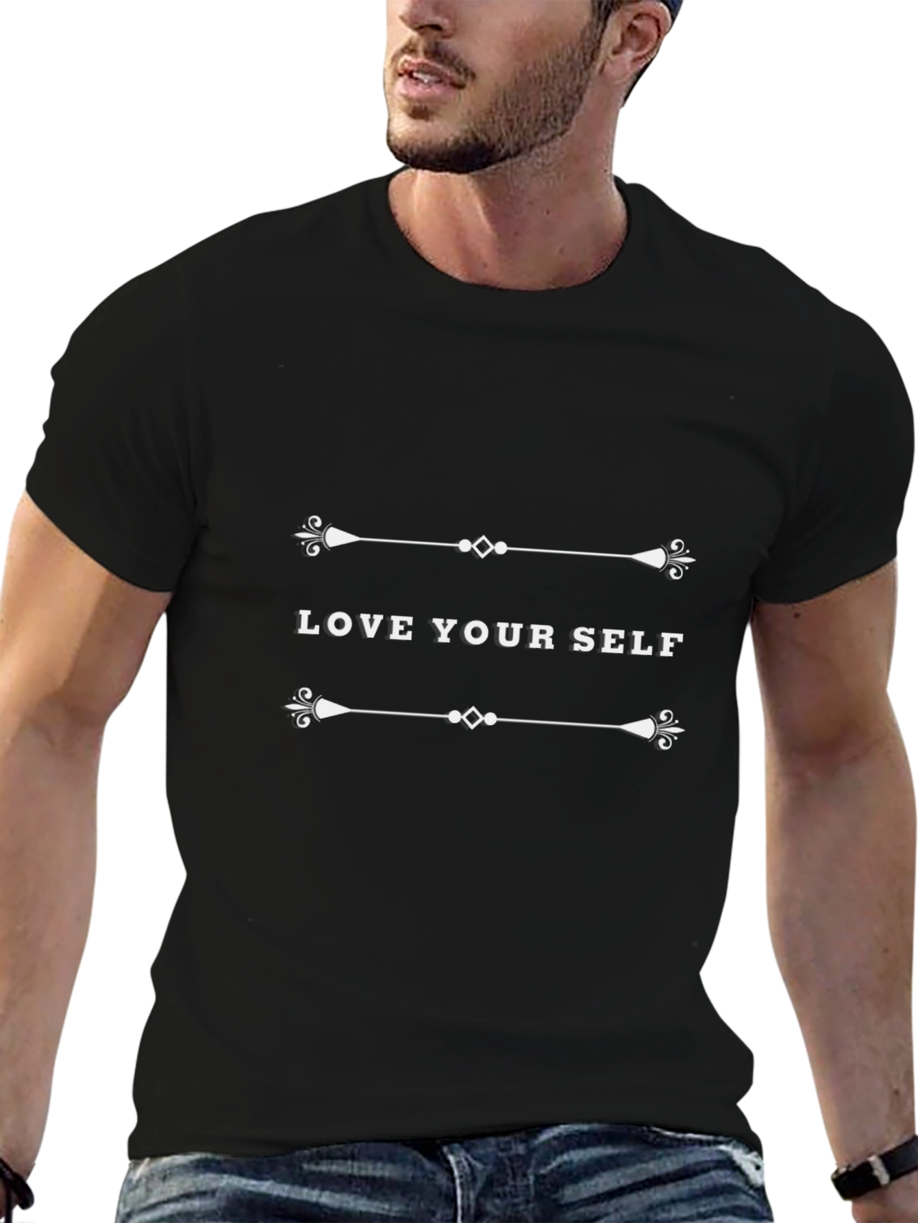 Camiseta Negra Ámate a Ti Mismo