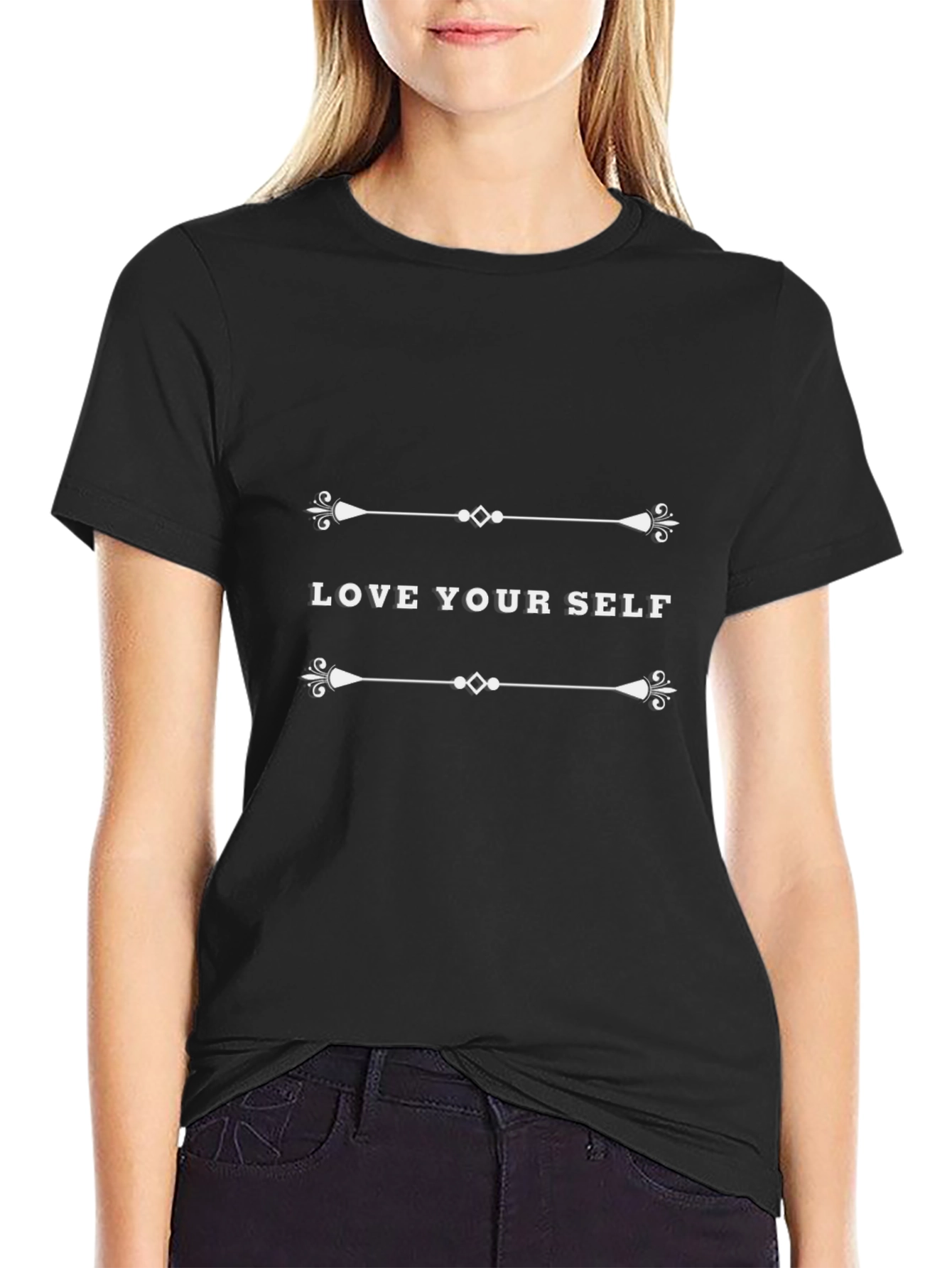 Camiseta Negra Ámate a Ti Mismo