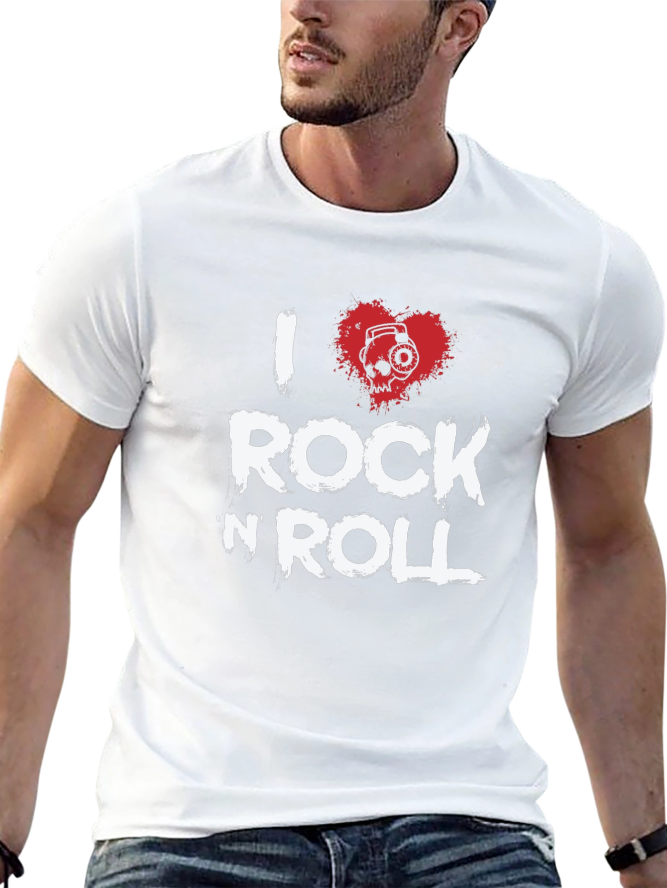 Camiseta Negra I Rock n Roll
