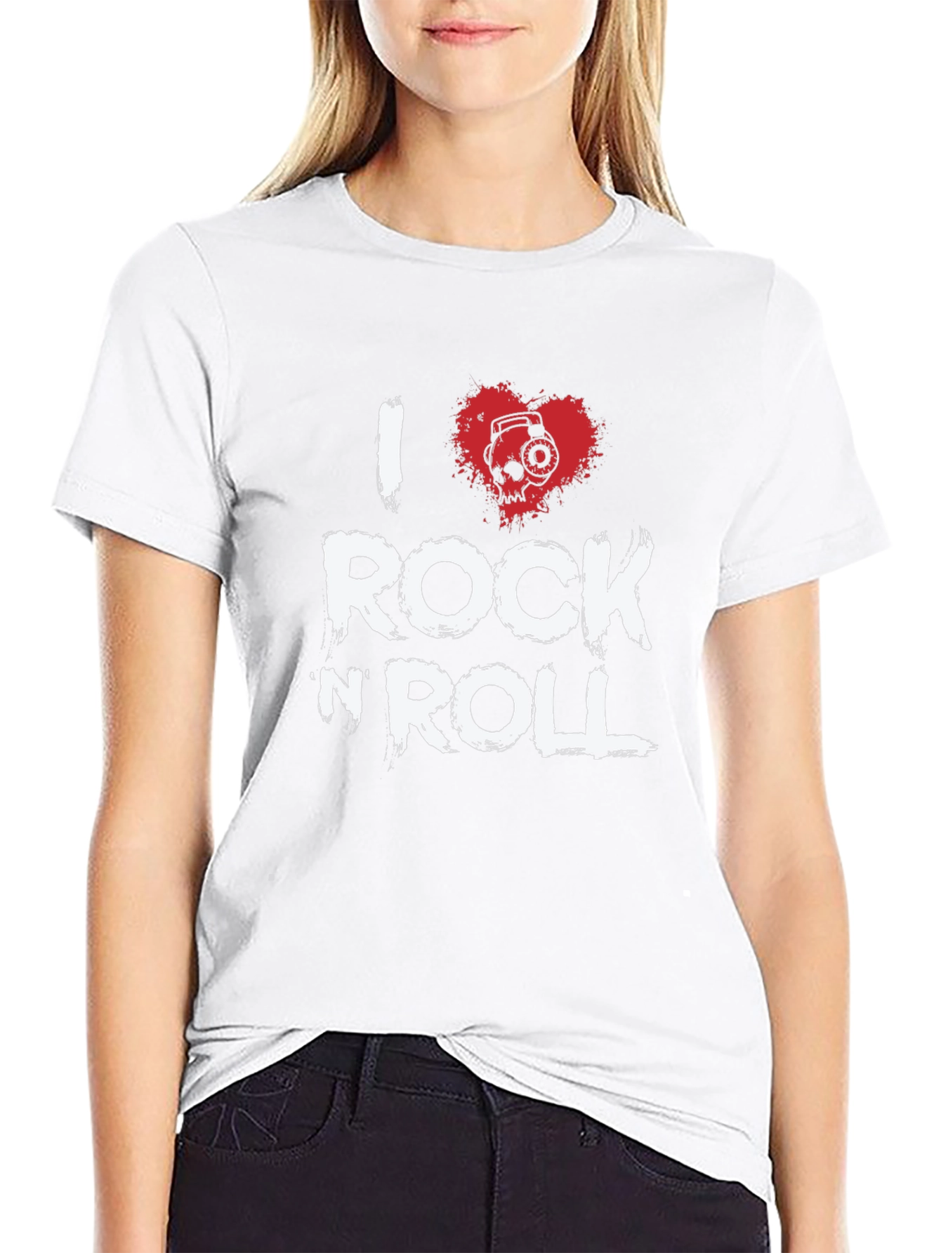 Camiseta Negra I Rock n Roll