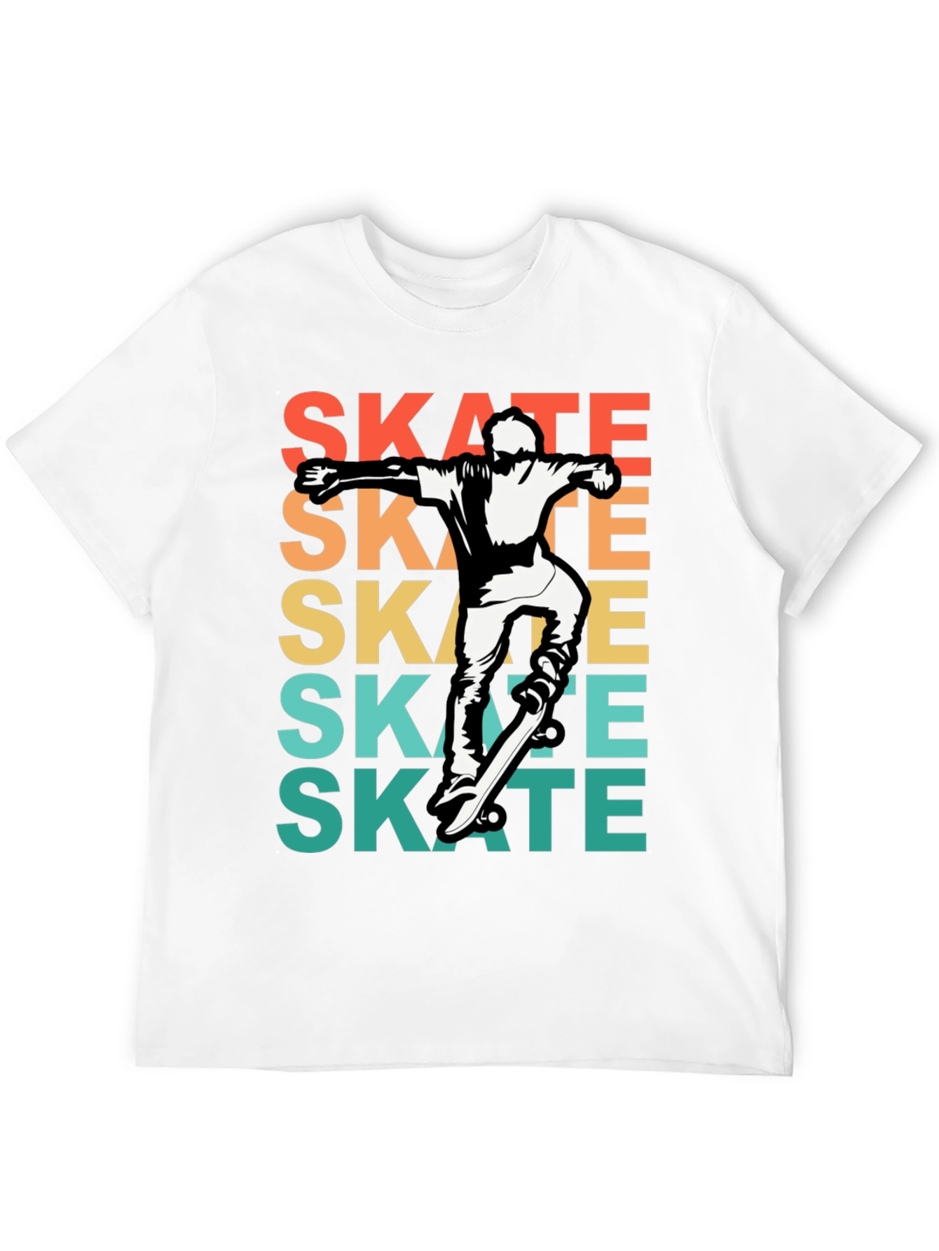 Camiseta Skate Retro para Hombre