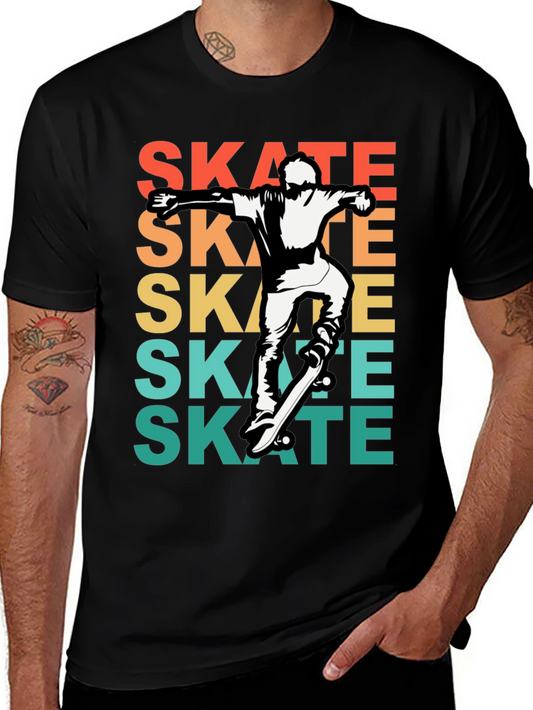 Camiseta Skate Retro para Hombre