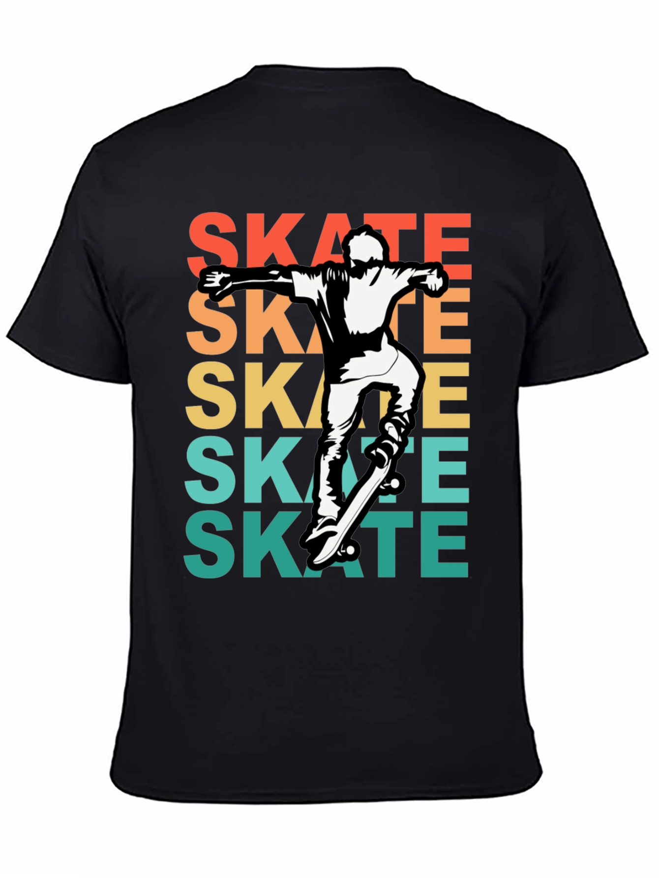 Camiseta Skate Retro para Hombre