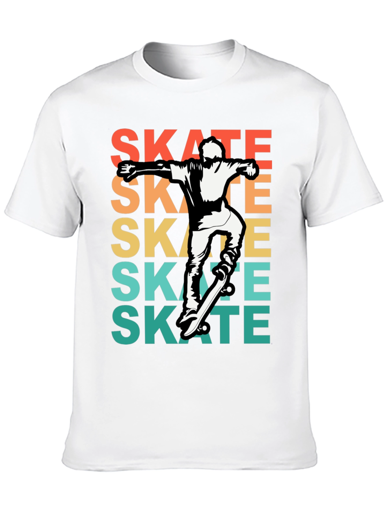 Camiseta Skate Retro para Hombre
