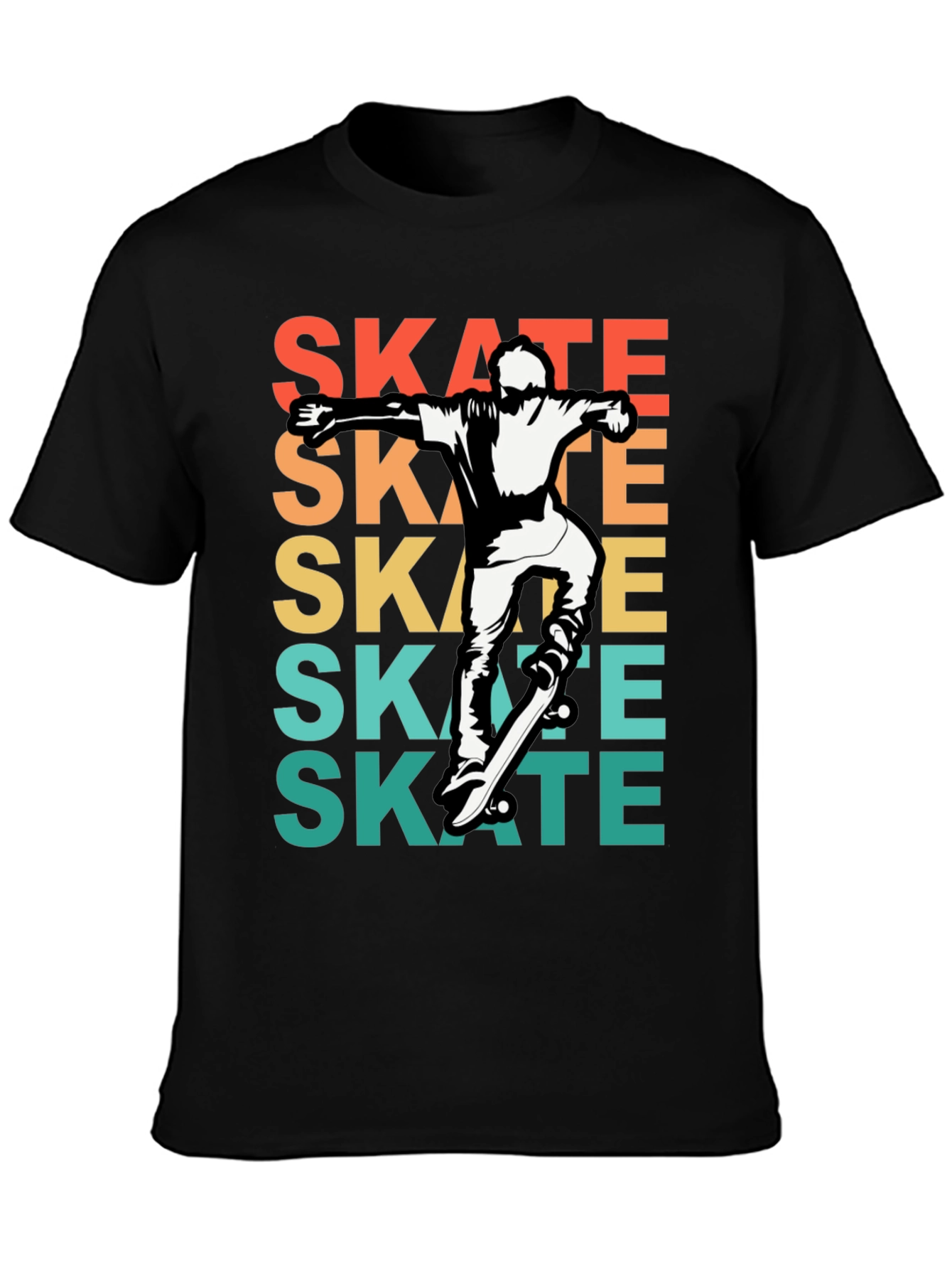 Camiseta Skate Retro para Hombre