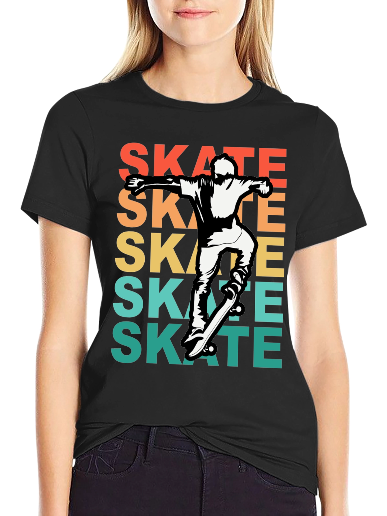 Camiseta Skate Retro para Hombre