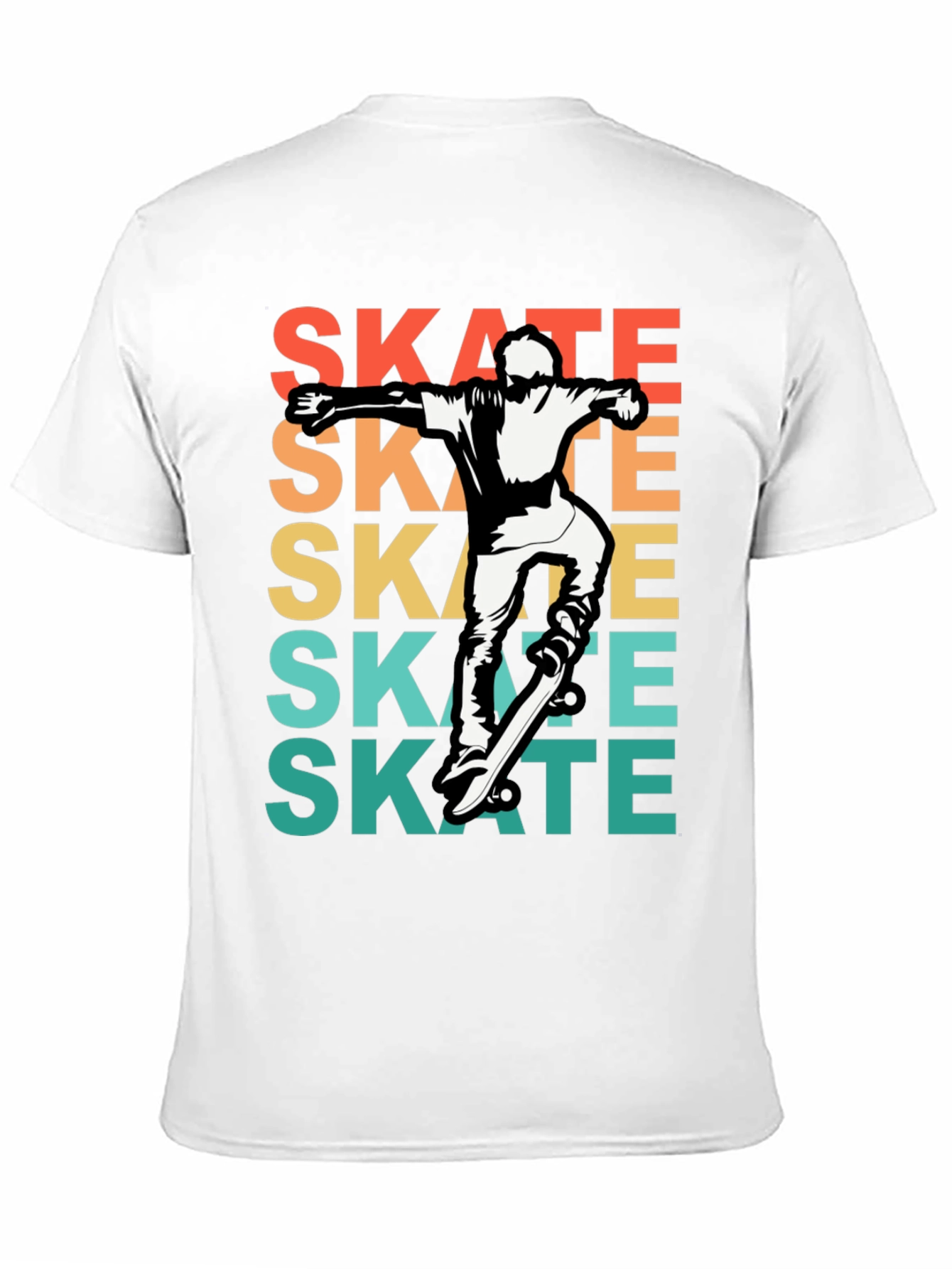 Camiseta Skate Retro para Hombre
