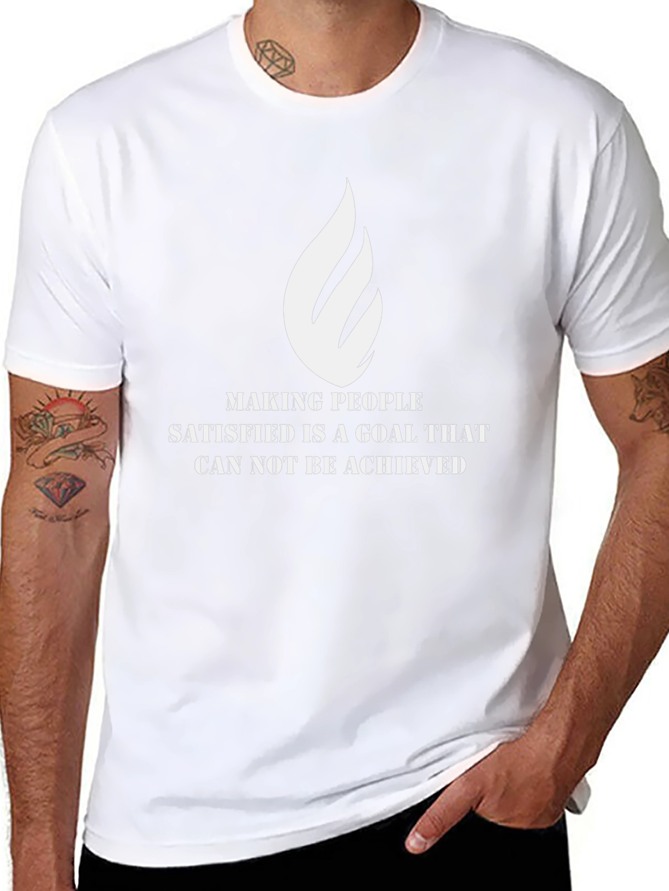 Camiseta Negra: Meta Inalcanzable