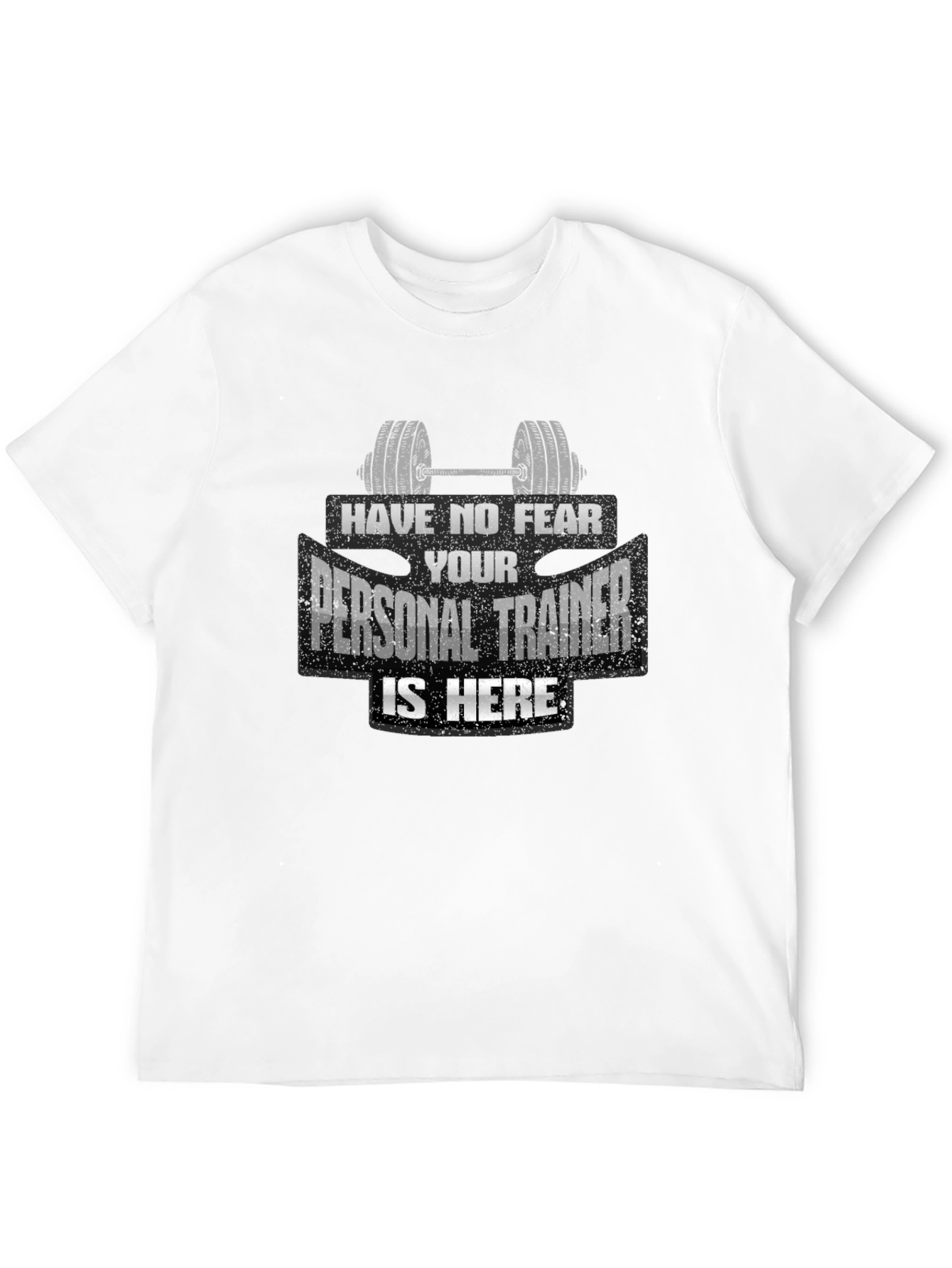 Camiseta Negra: ¡Tu Entrenador Personal Está Aquí!