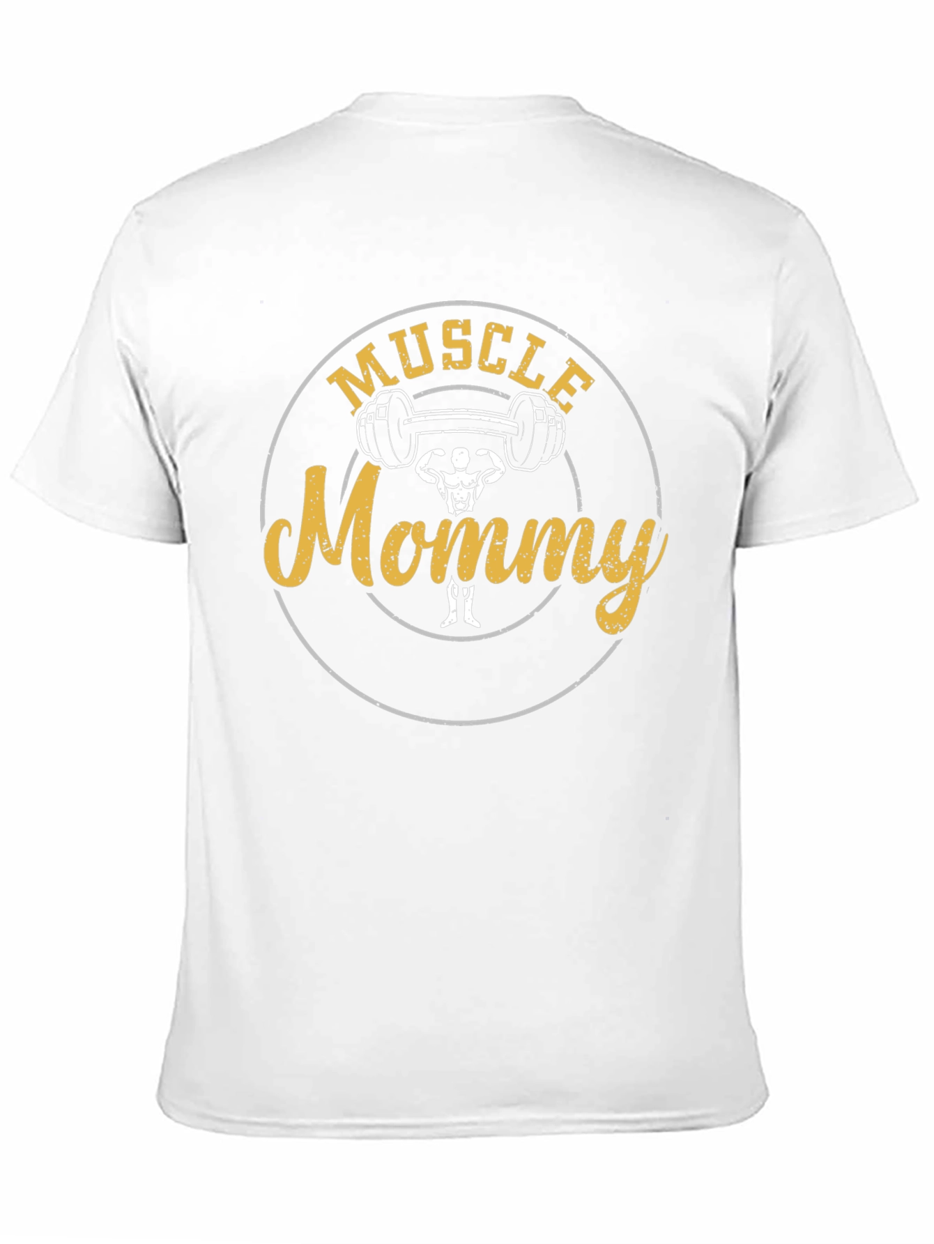 Camiseta Negra Muscle Mommy - Fitness para Mamás