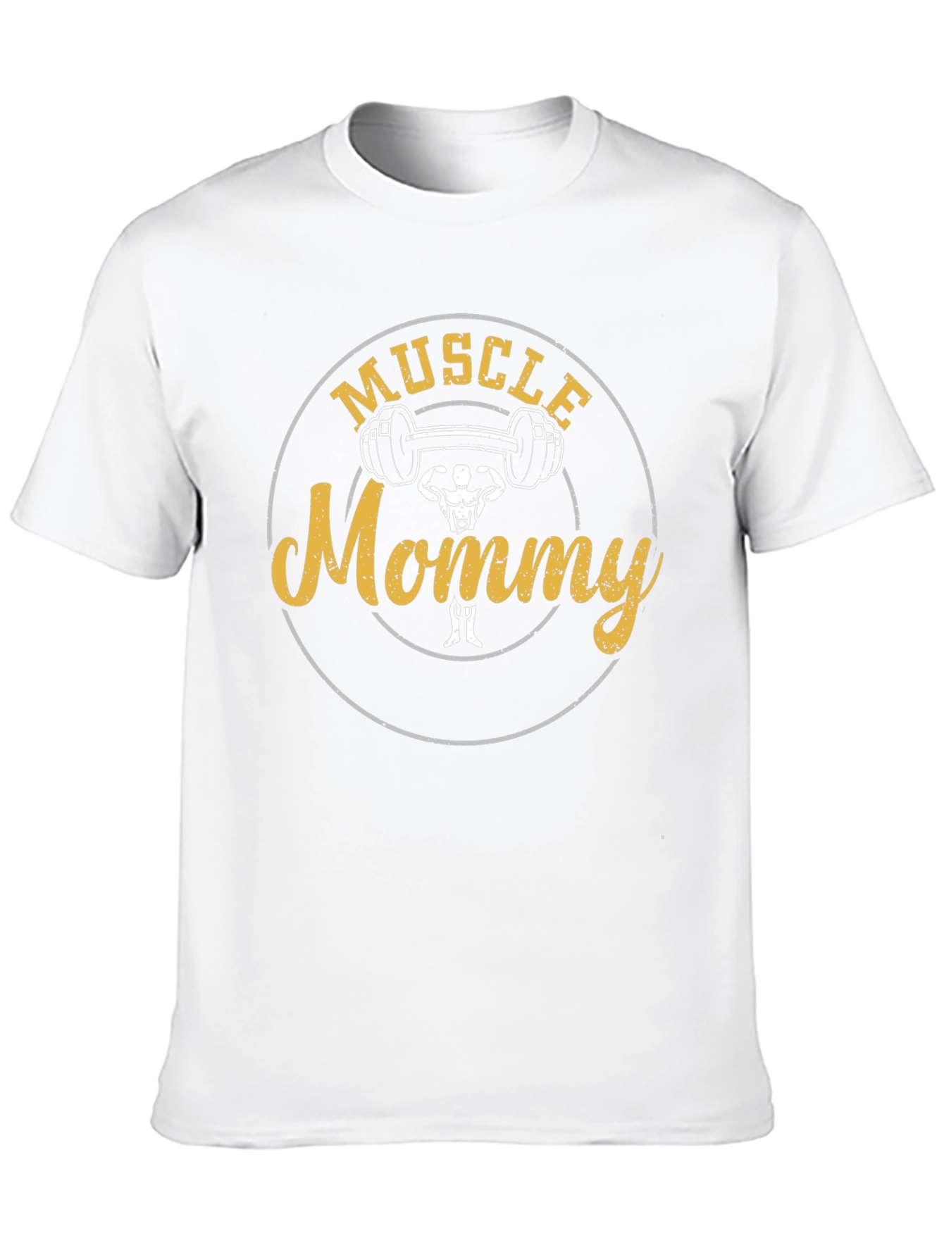Camiseta Negra Muscle Mommy - Fitness para Mamás