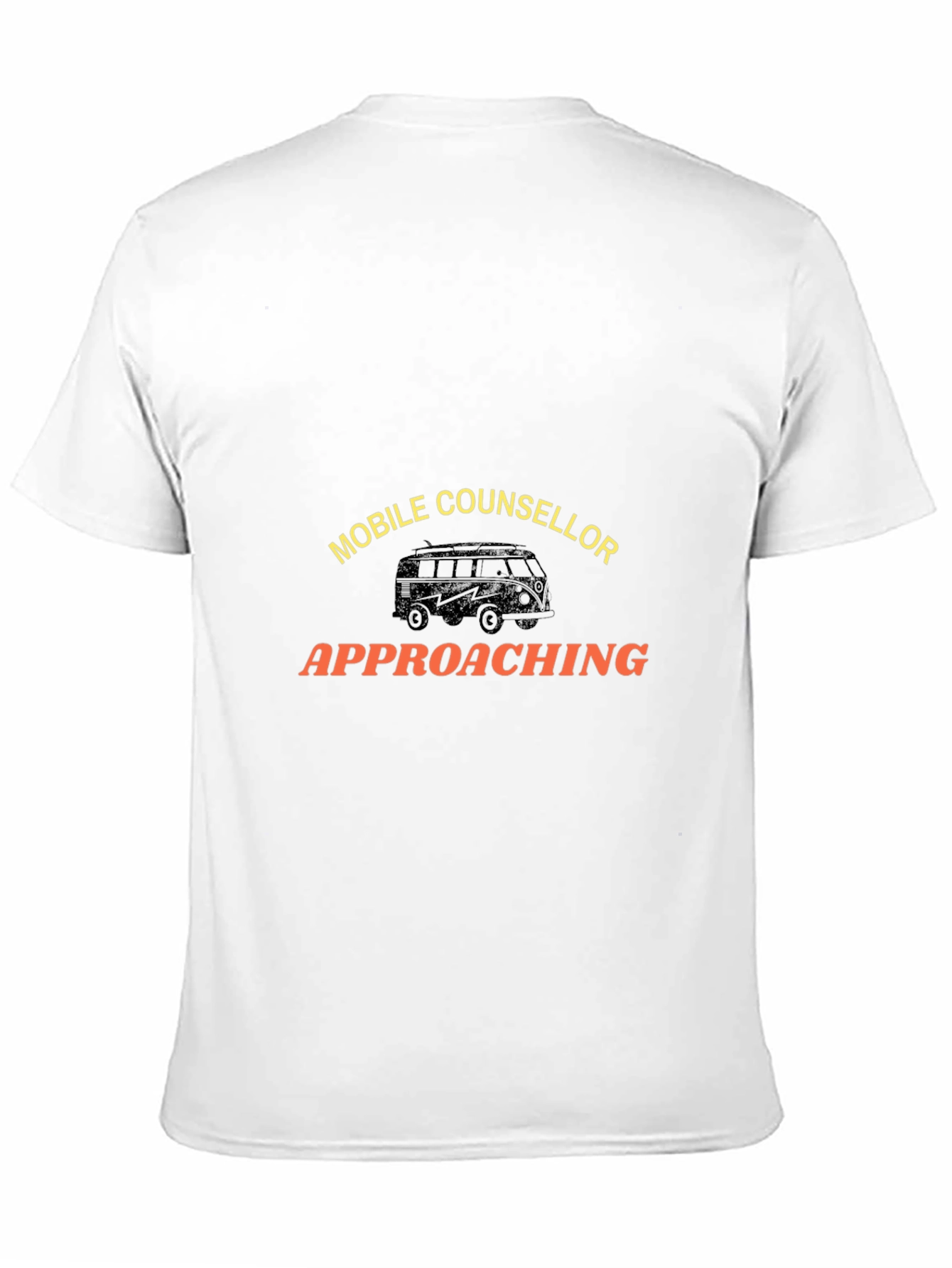 Camiseta Negra Mobile Counselor Approaching