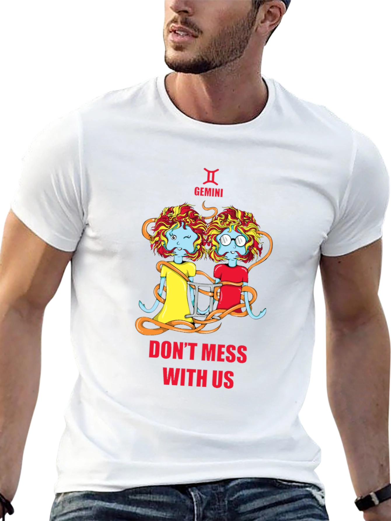 Camiseta Gemini: No te metas con nosotros